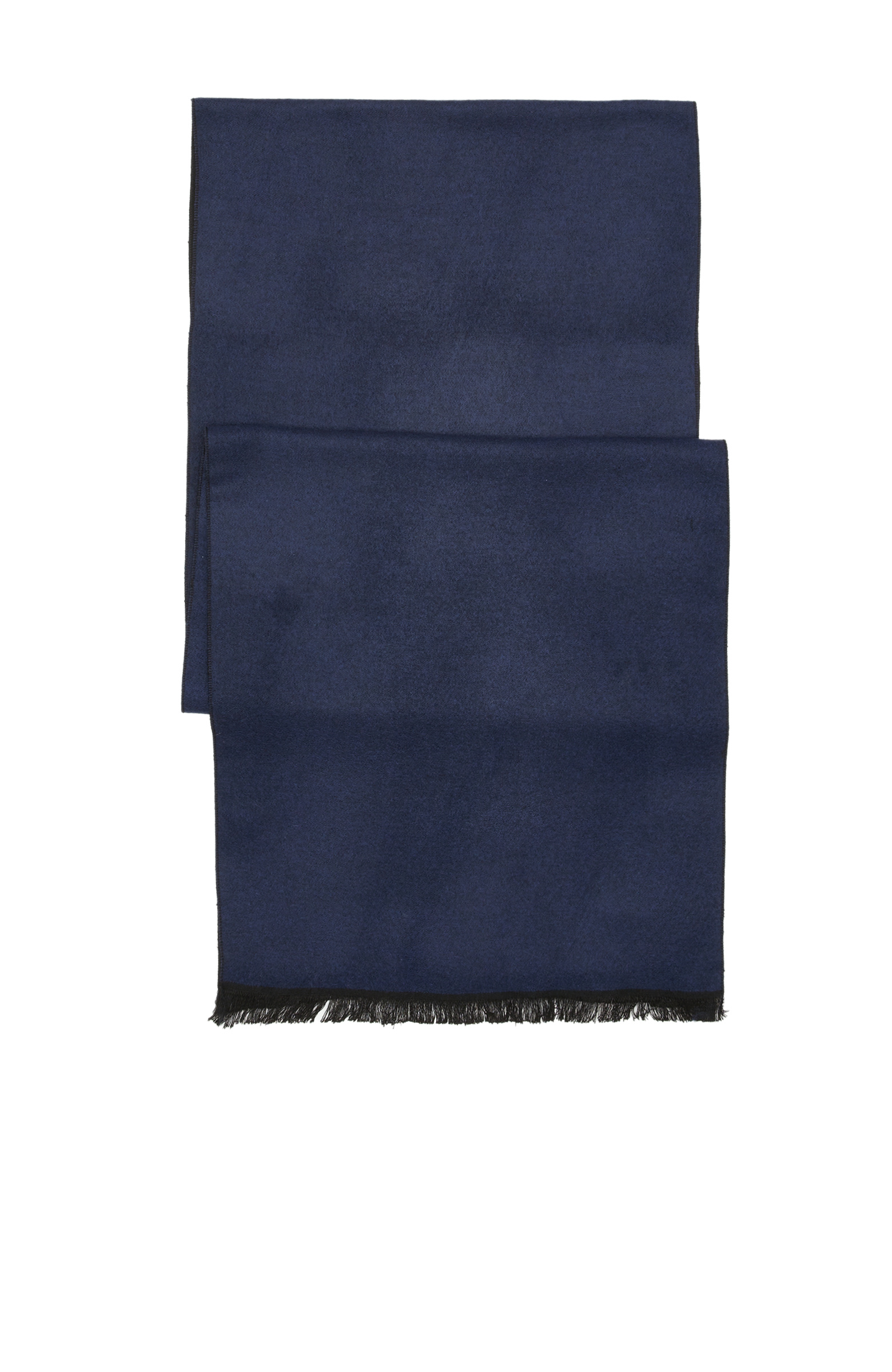 Navy Blue Black Double-Sided Men's Scarf