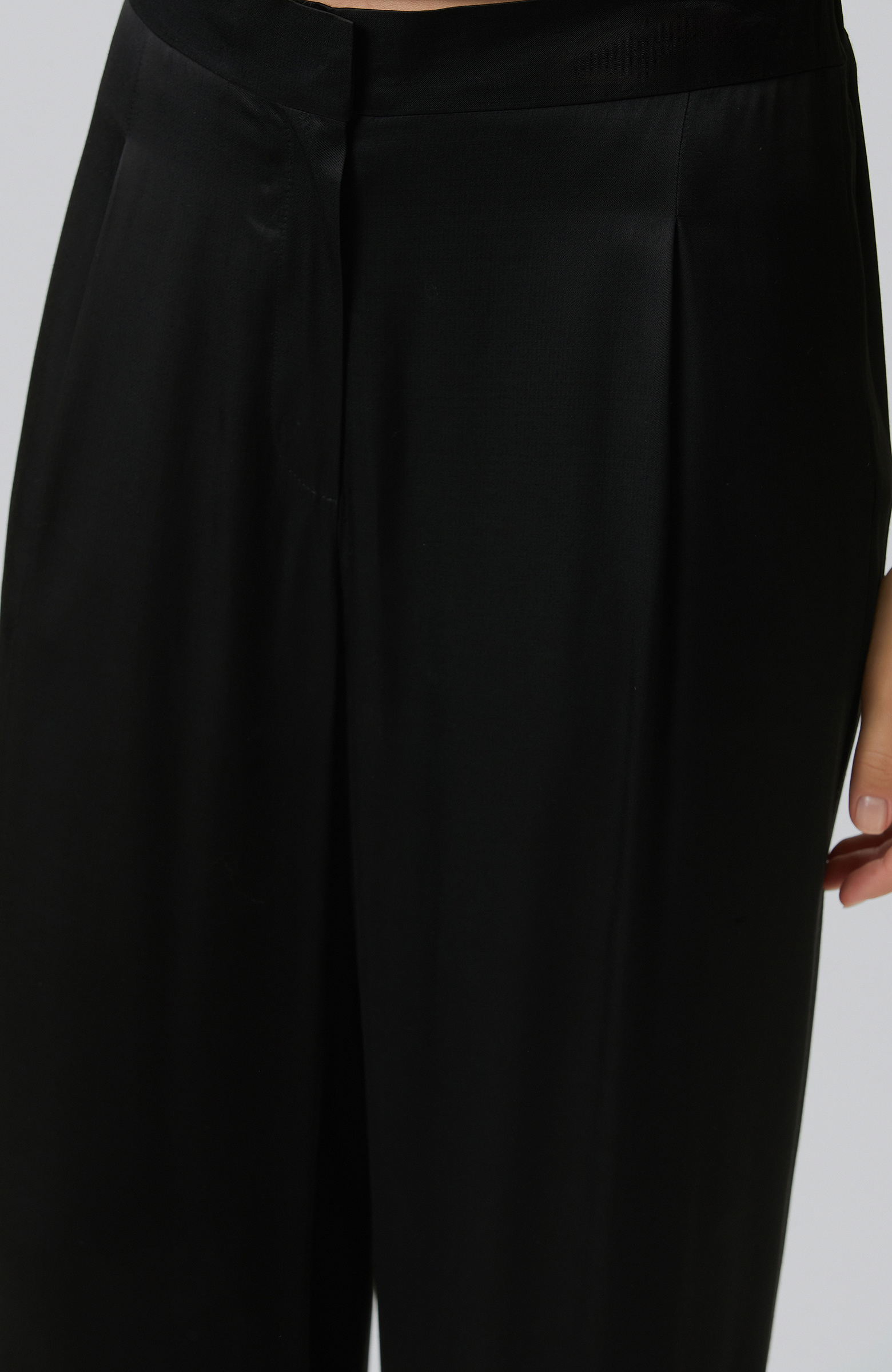 Siyah Mürdüm Pantolon