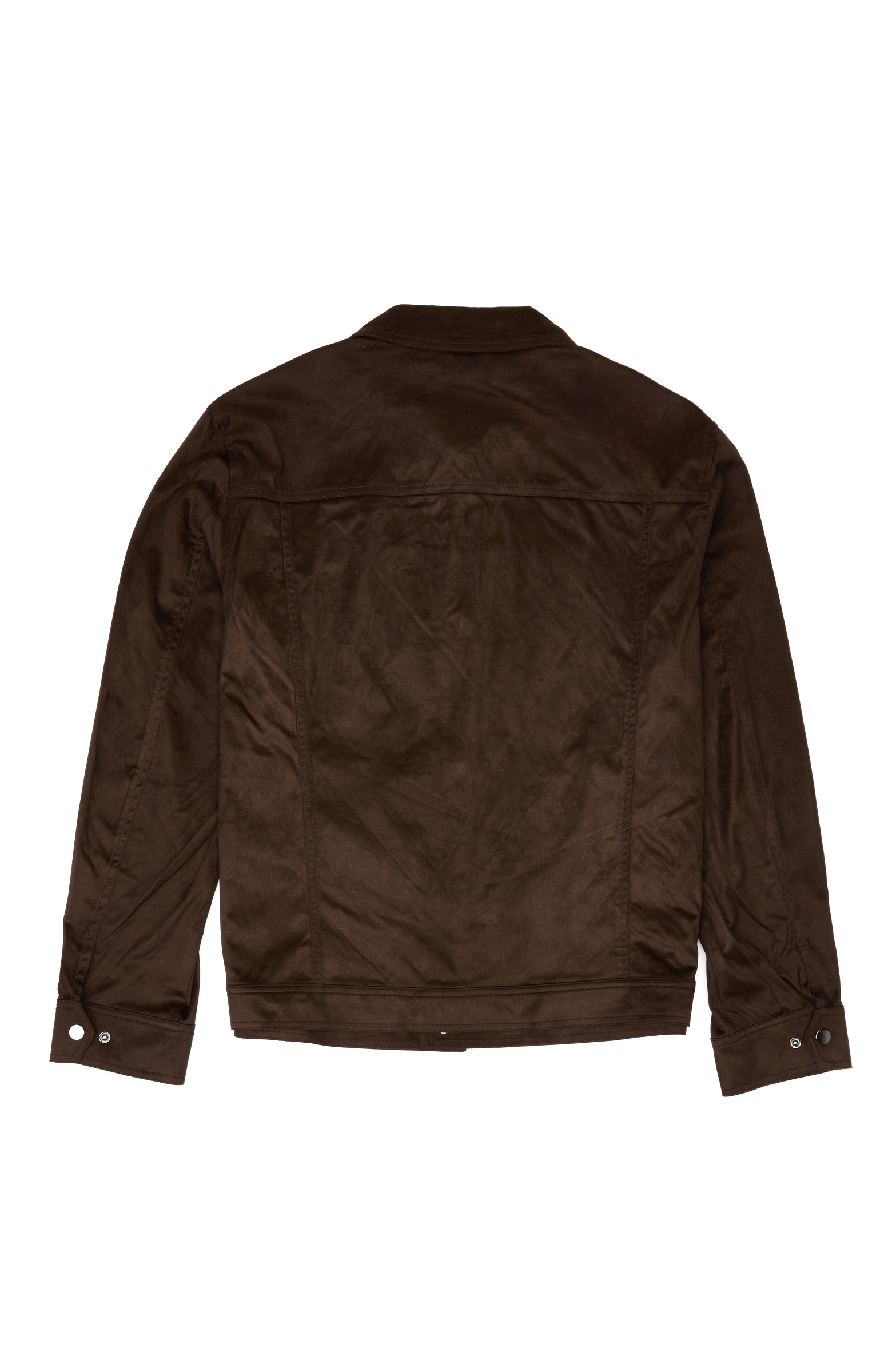 Acı Kahve Slim Fit Yan Cep Detaylı Dış Gömlek