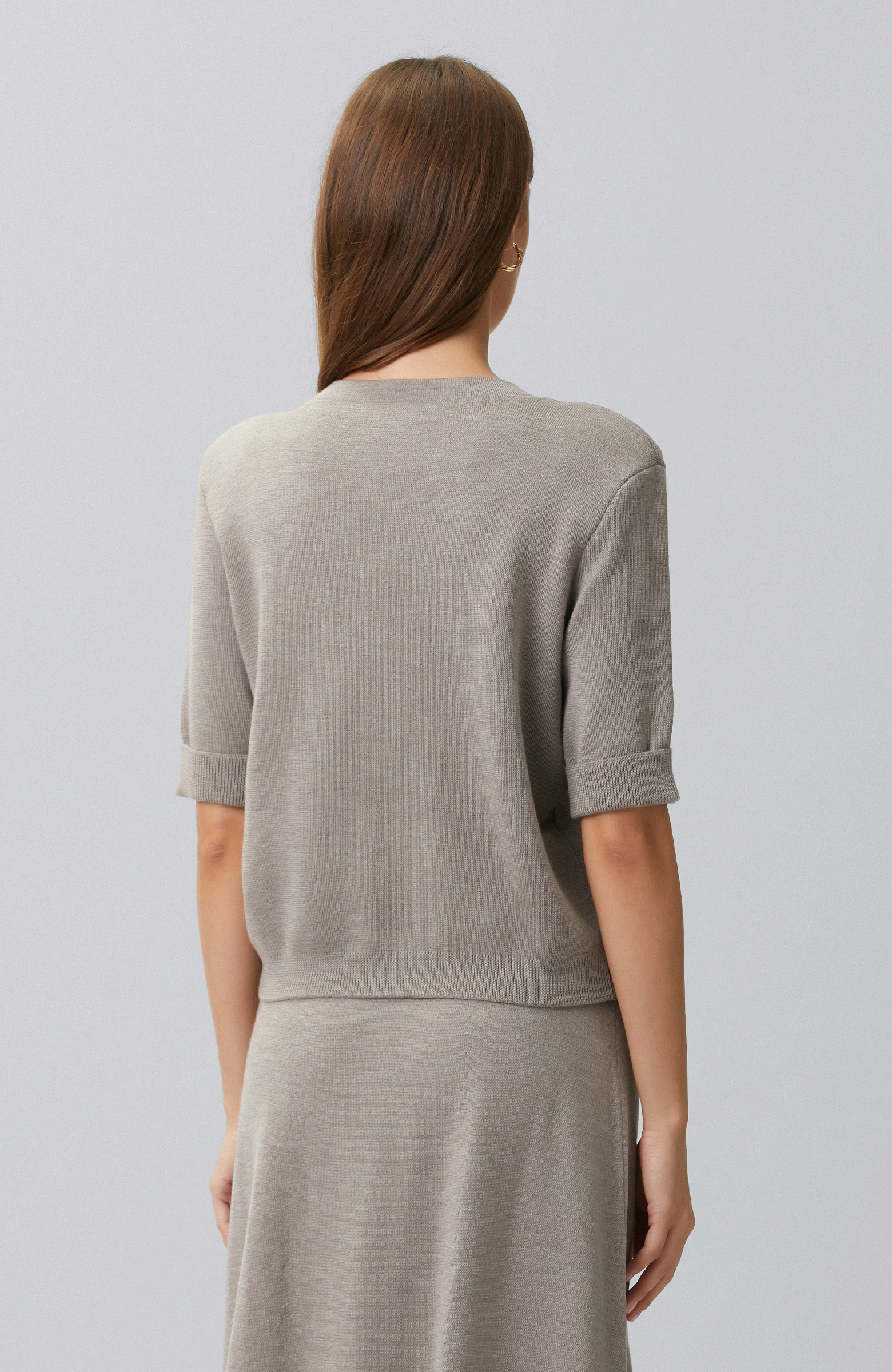 Mink Wool Cardigan