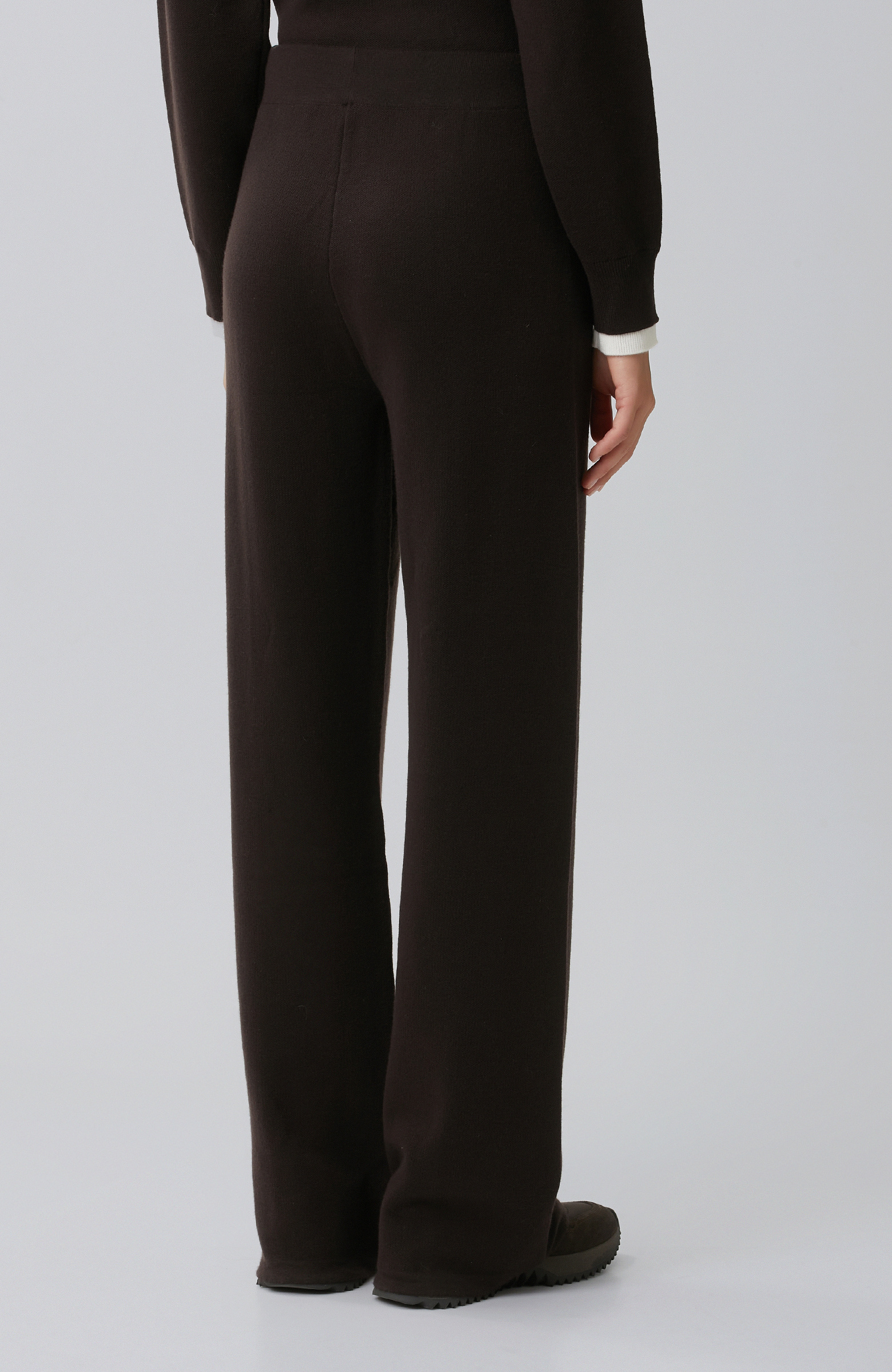 Bitter Brown Knitwear Sweatpants