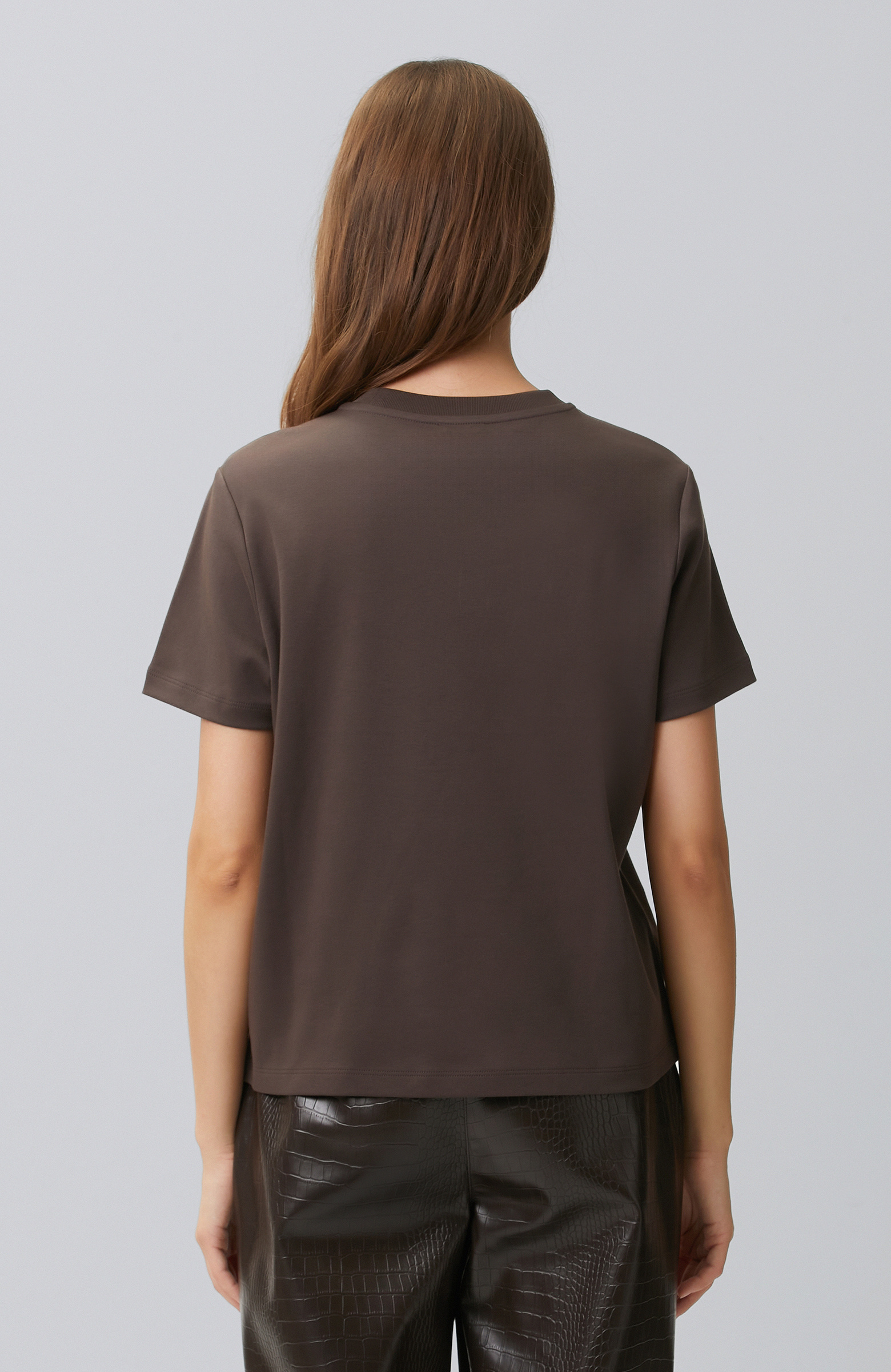 Acı Kahve Cep Detaylı T-shirt