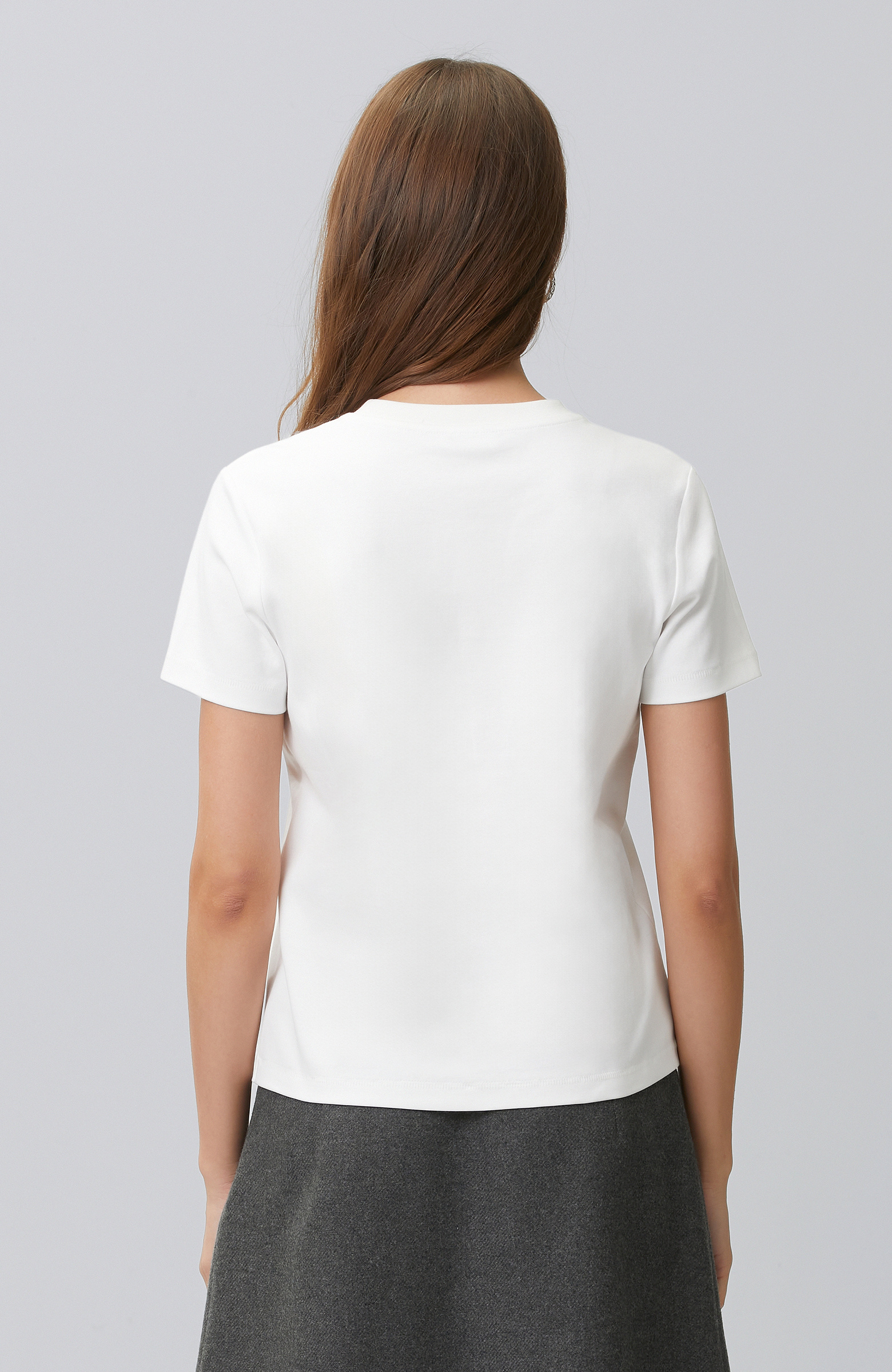 Off-White Collar Stone Detailed T-shirt