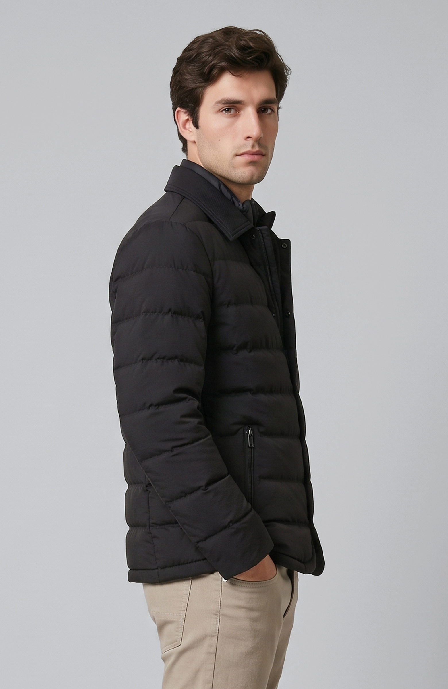 Siyah Coat Ceket