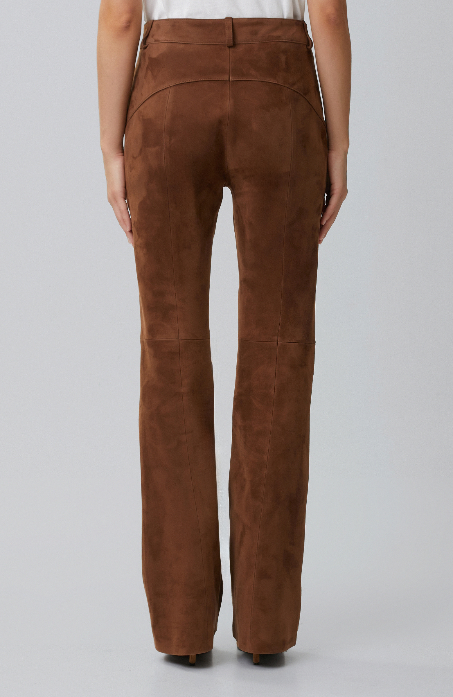 Camel Süet Pantolon