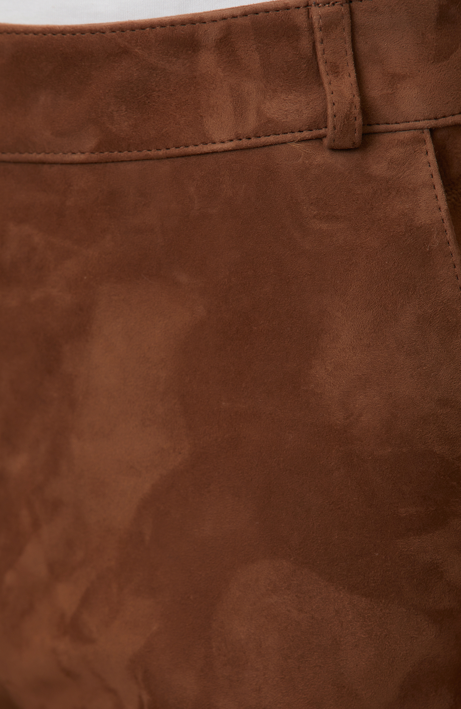 Camel Süet Pantolon