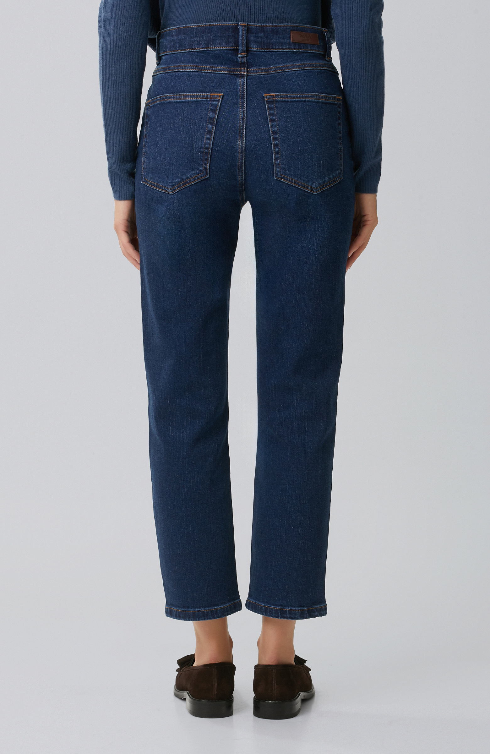 İndigo Slim Fit Denim Pantolon