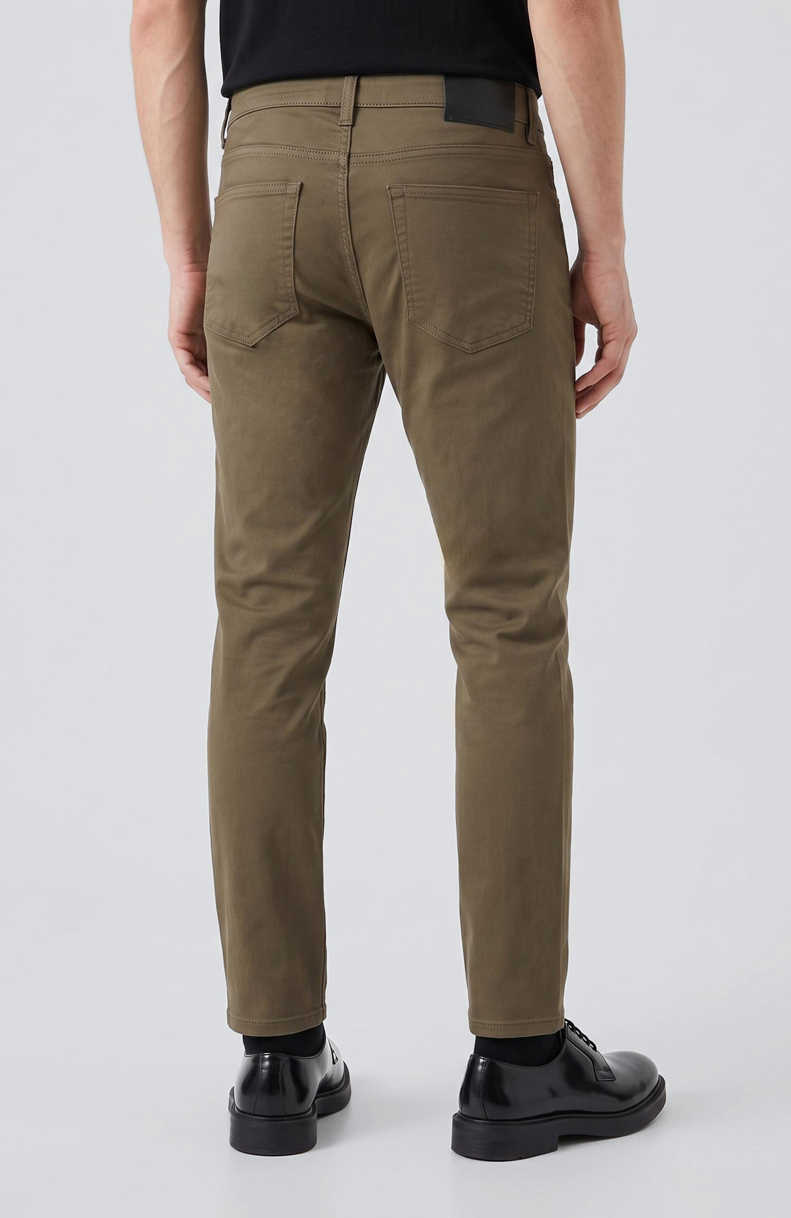 Koyu Haki Armür Desen Casual Pantolon