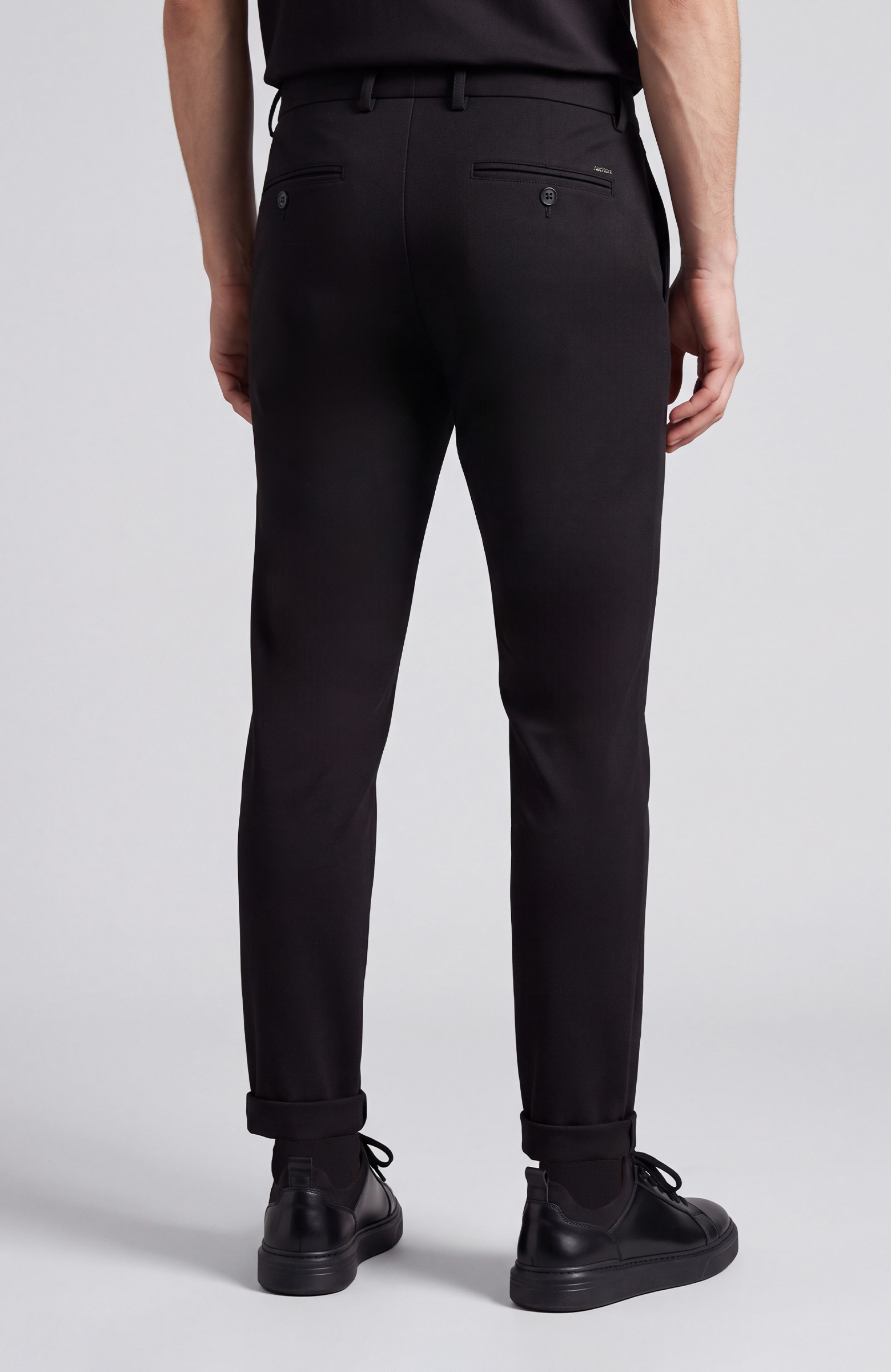 Siyah Jogger Örme Pantolon