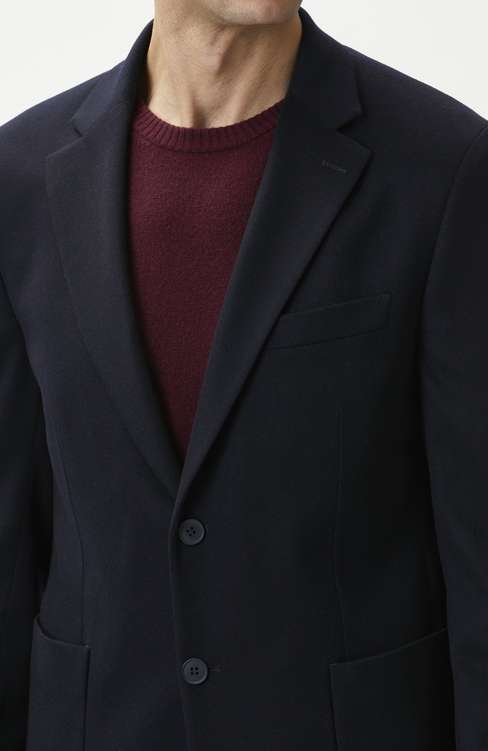 Limited Lacivert Kaşmir Ceket