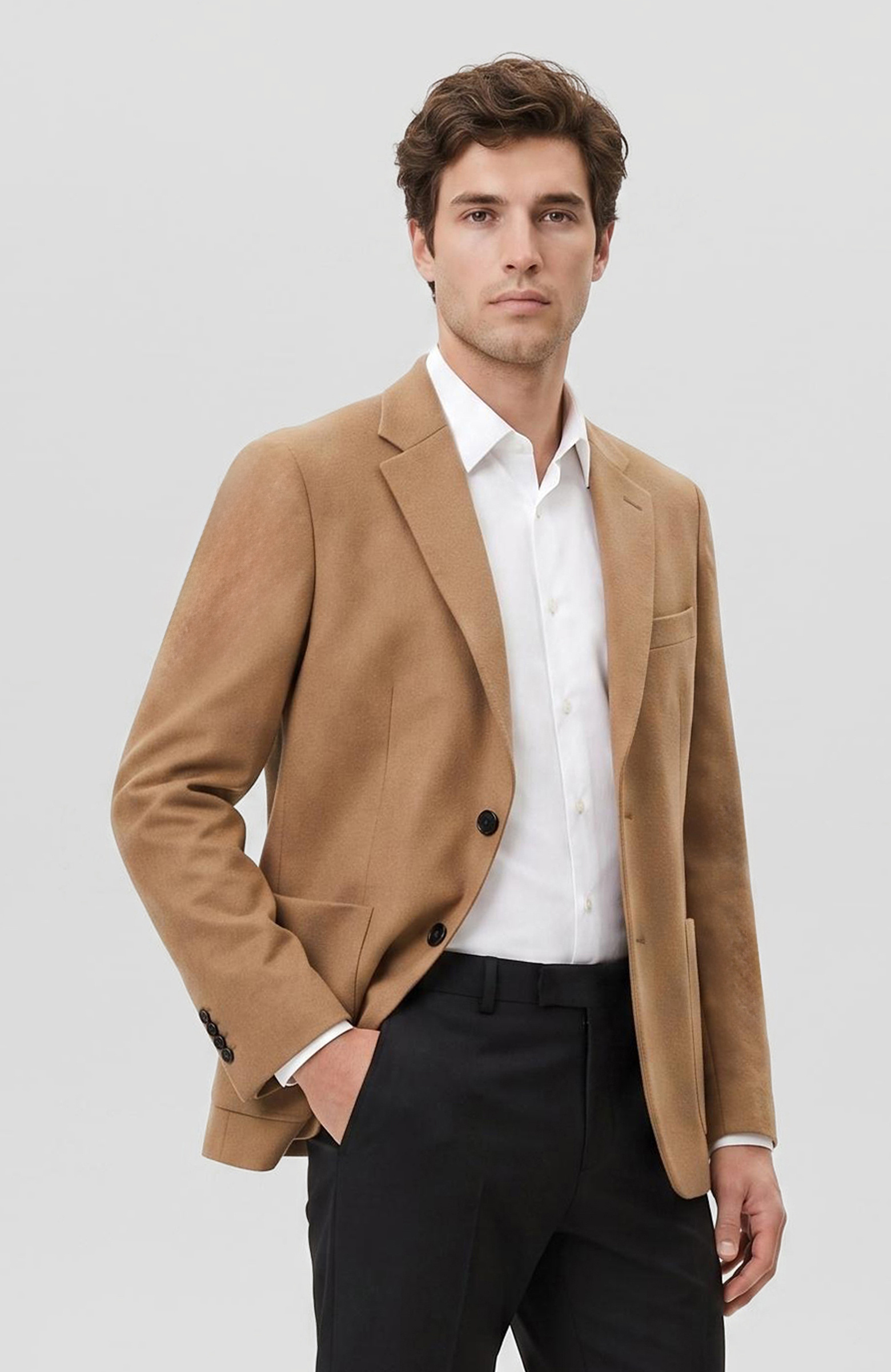 Limited Camel Kaşmir Ceket