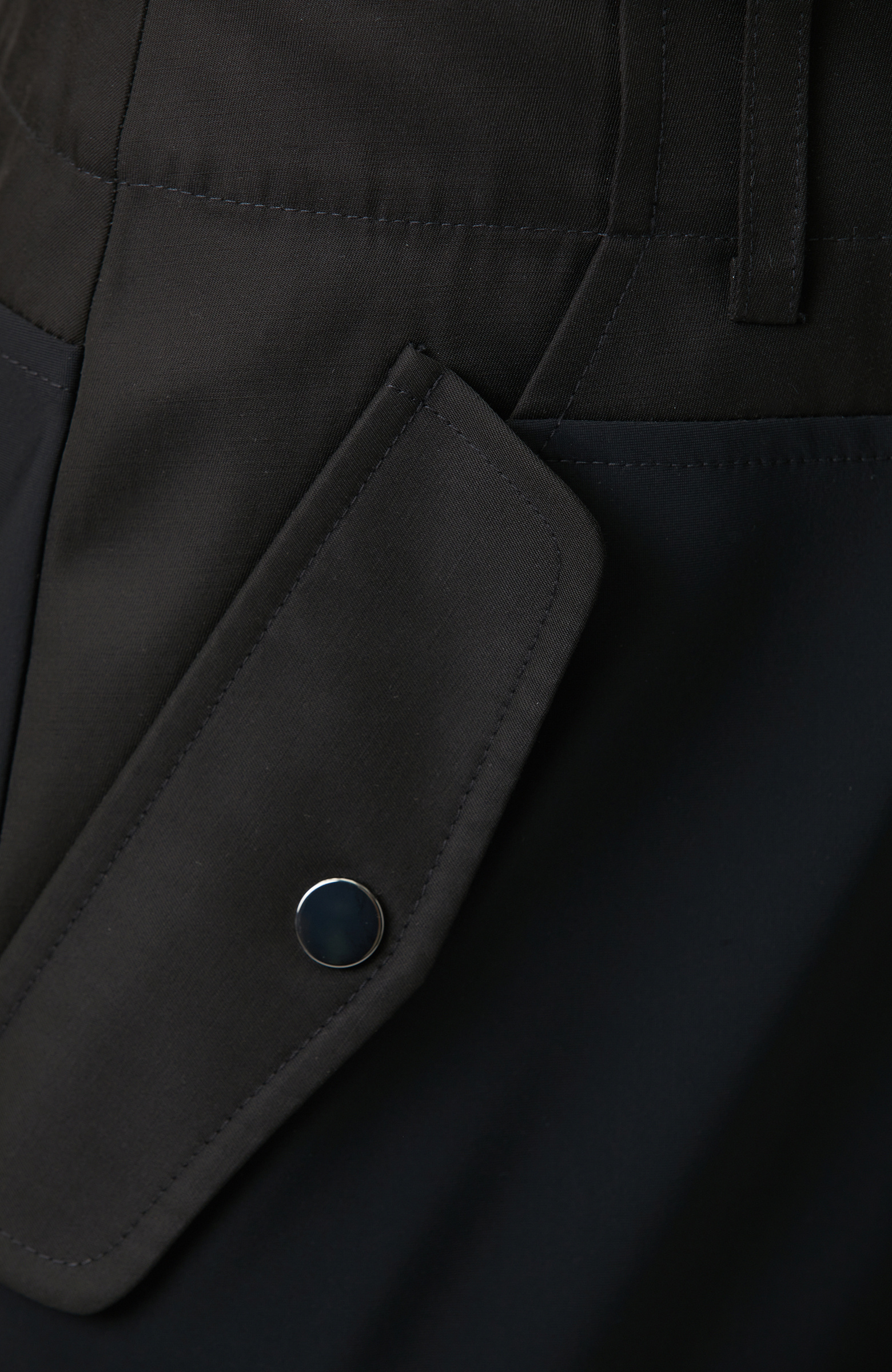 N-Tech Black Straight Pants