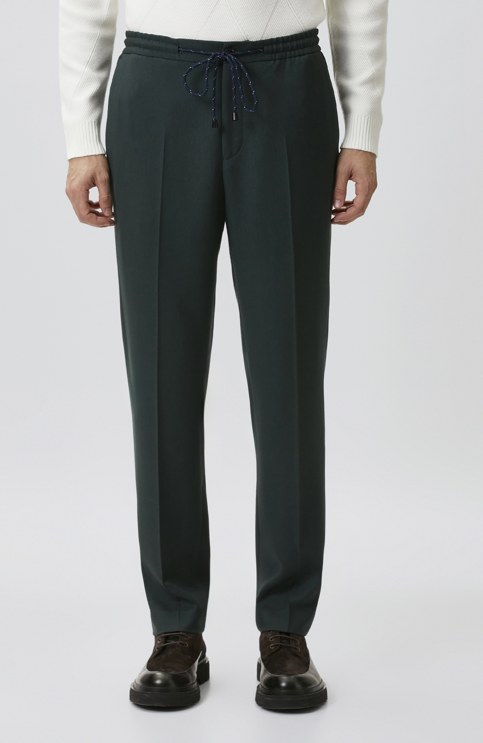 Jogger Fit Yeşil Modallı Pantolon