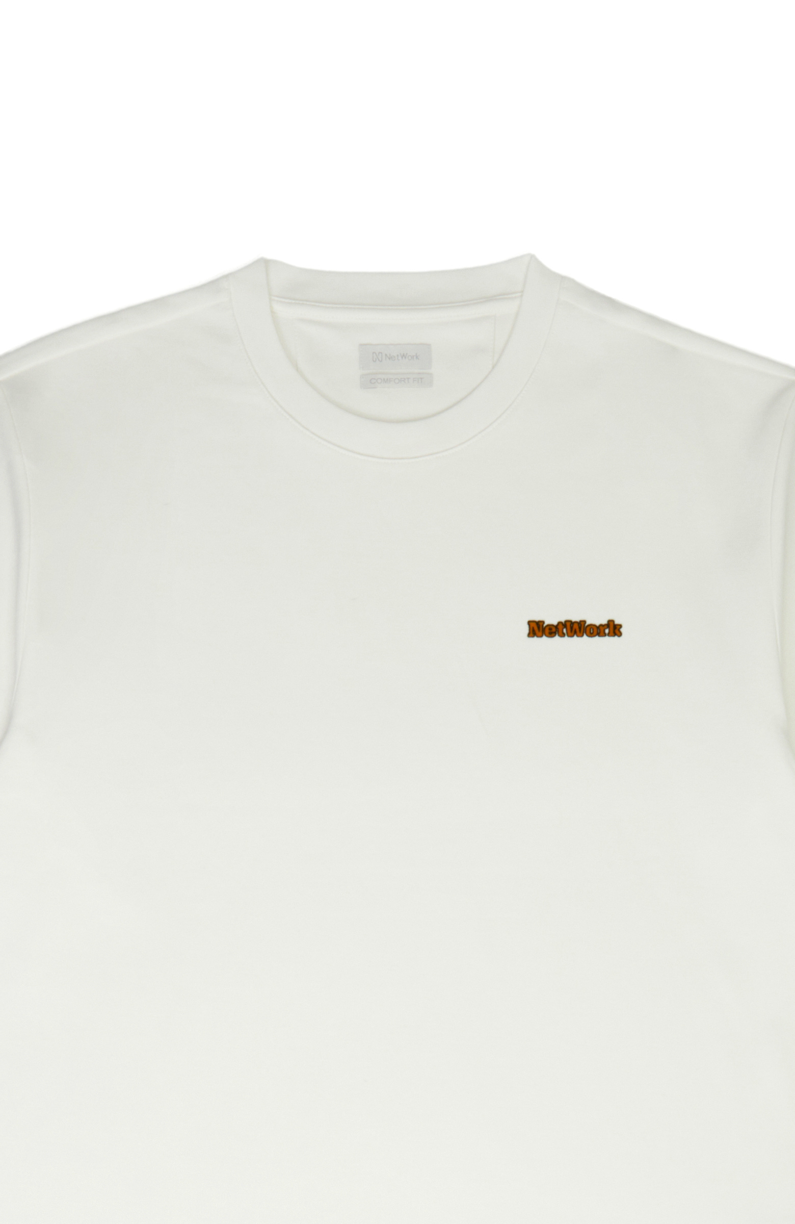 Beyaz Nakış Detaylı T-shirt