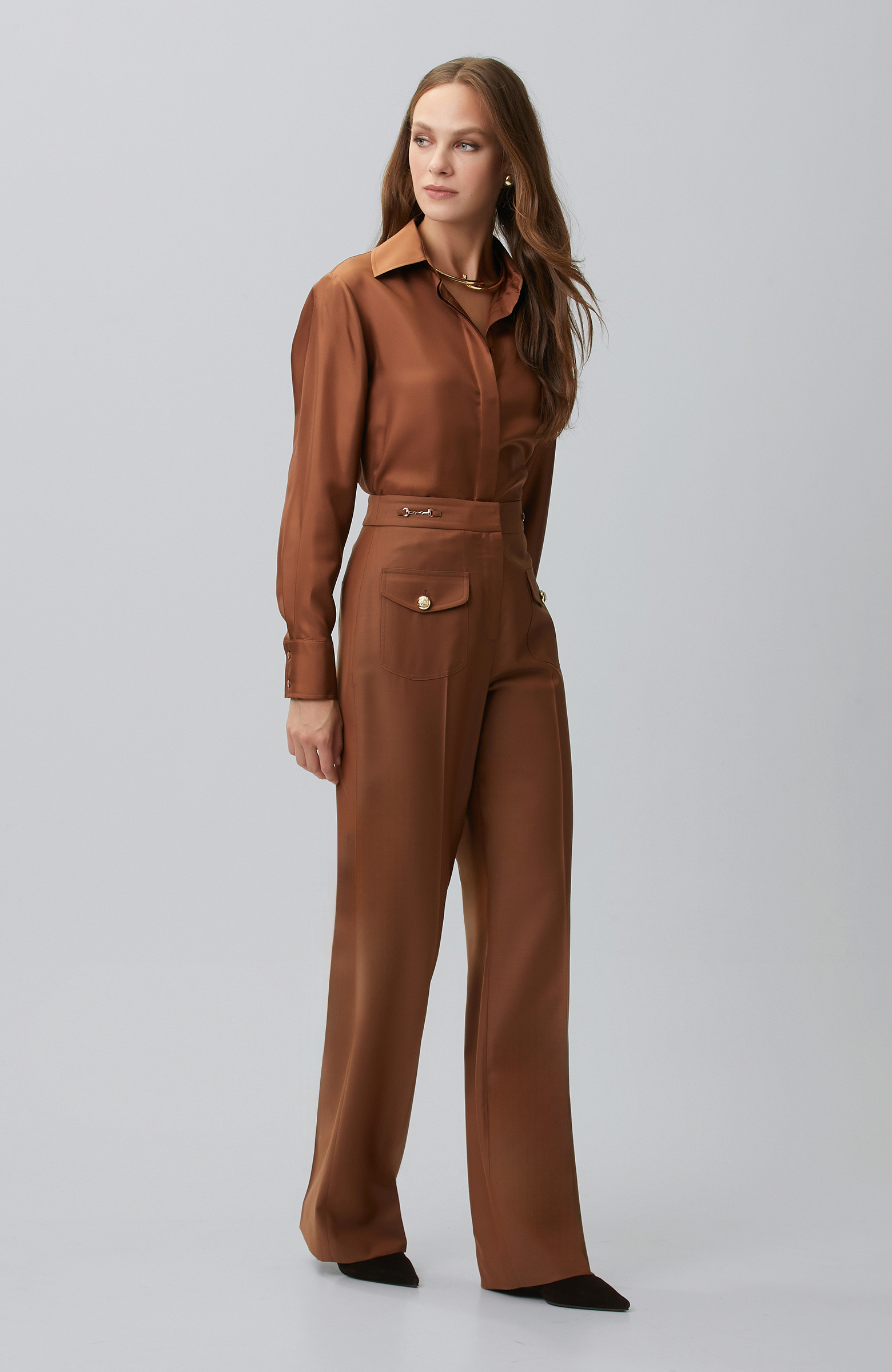 Tarçın Limited İpek Twill Gömlek