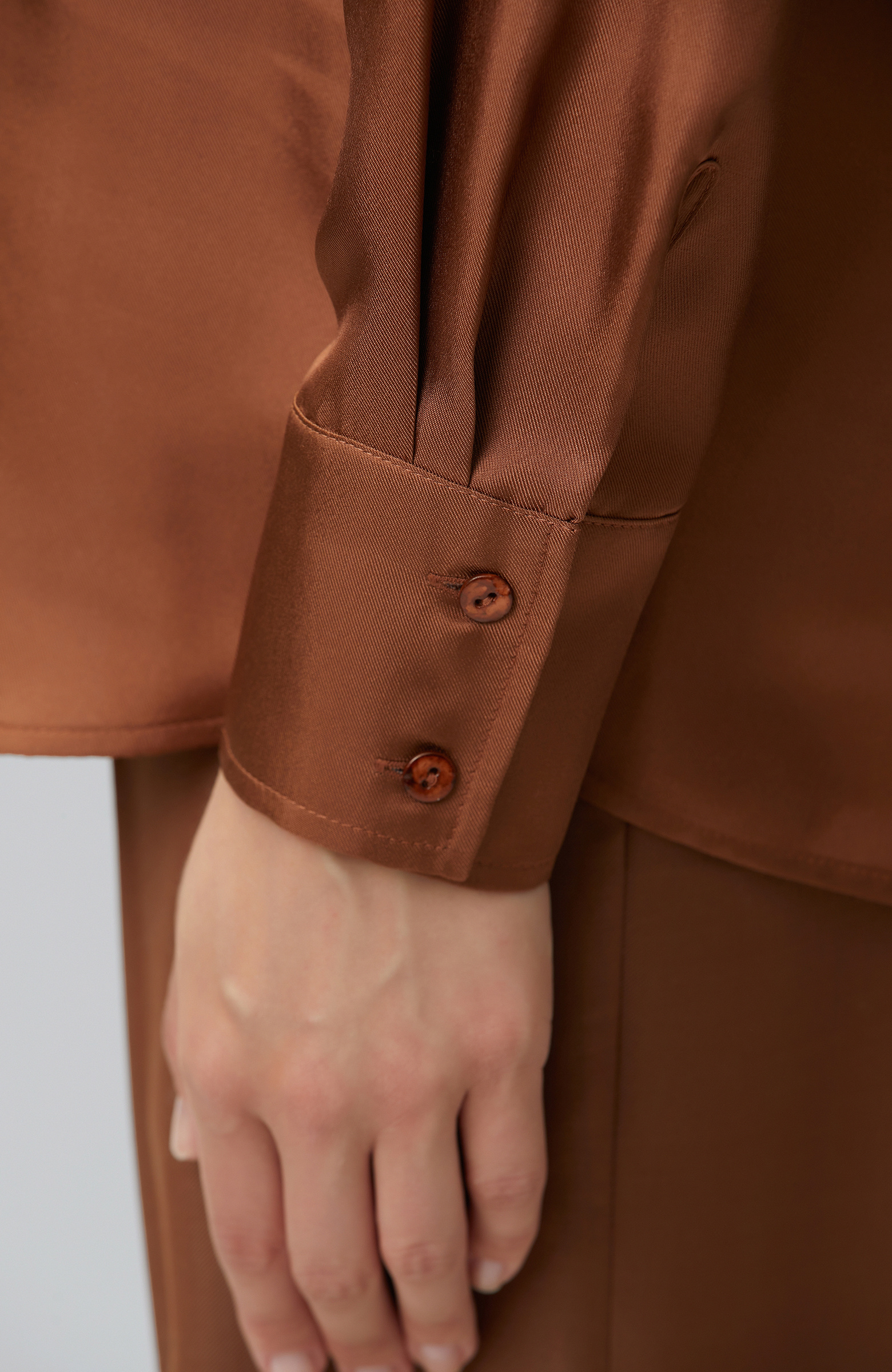 Tarçın Limited İpek Twill Gömlek