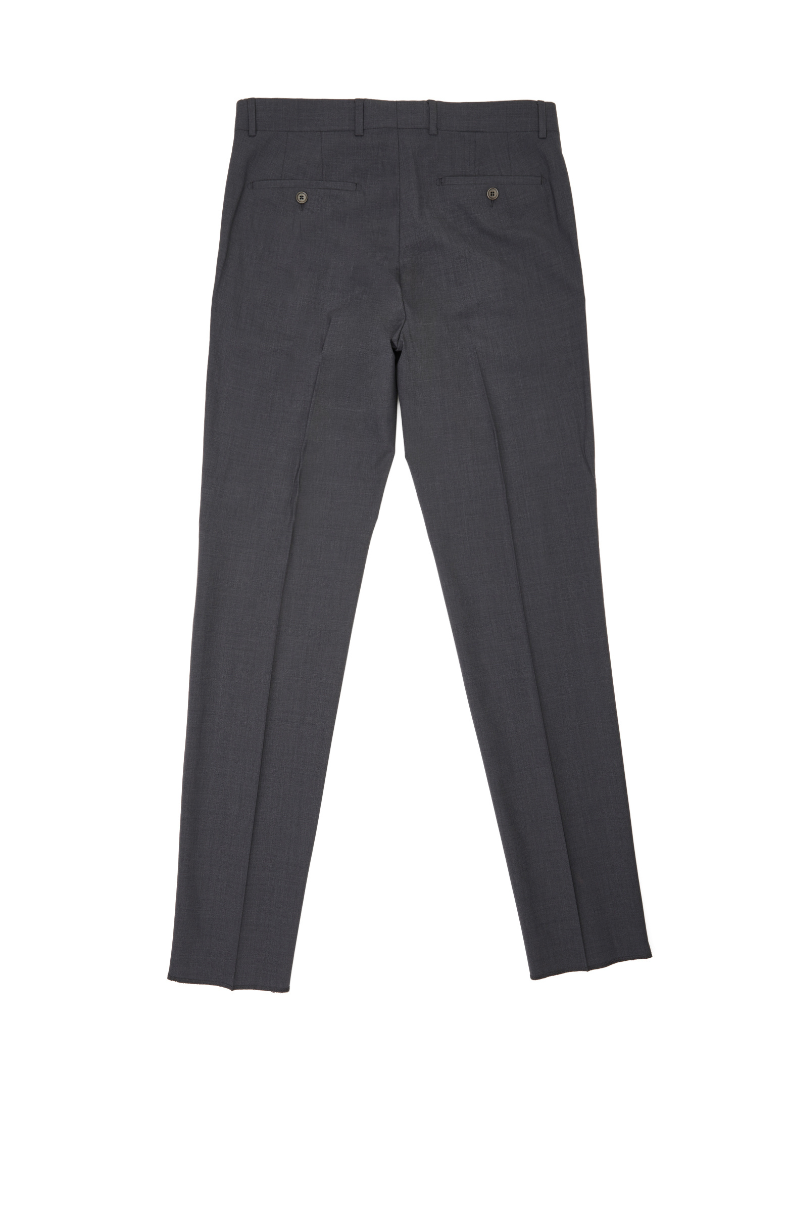 Gri Slim Fit Yün Mix Takım Elbise
