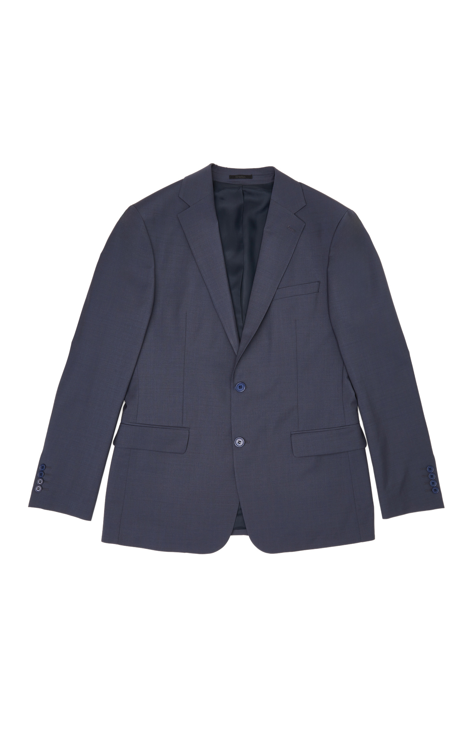 İndigo Slim Fit Yün Mix Takım Elbise