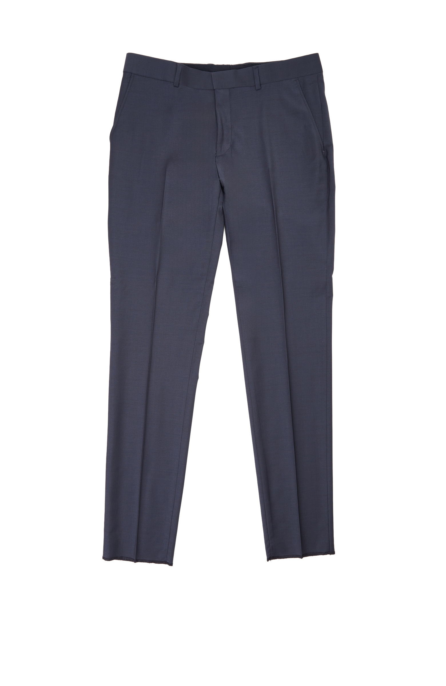 İndigo Slim Fit Yün Mix Takım Elbise
