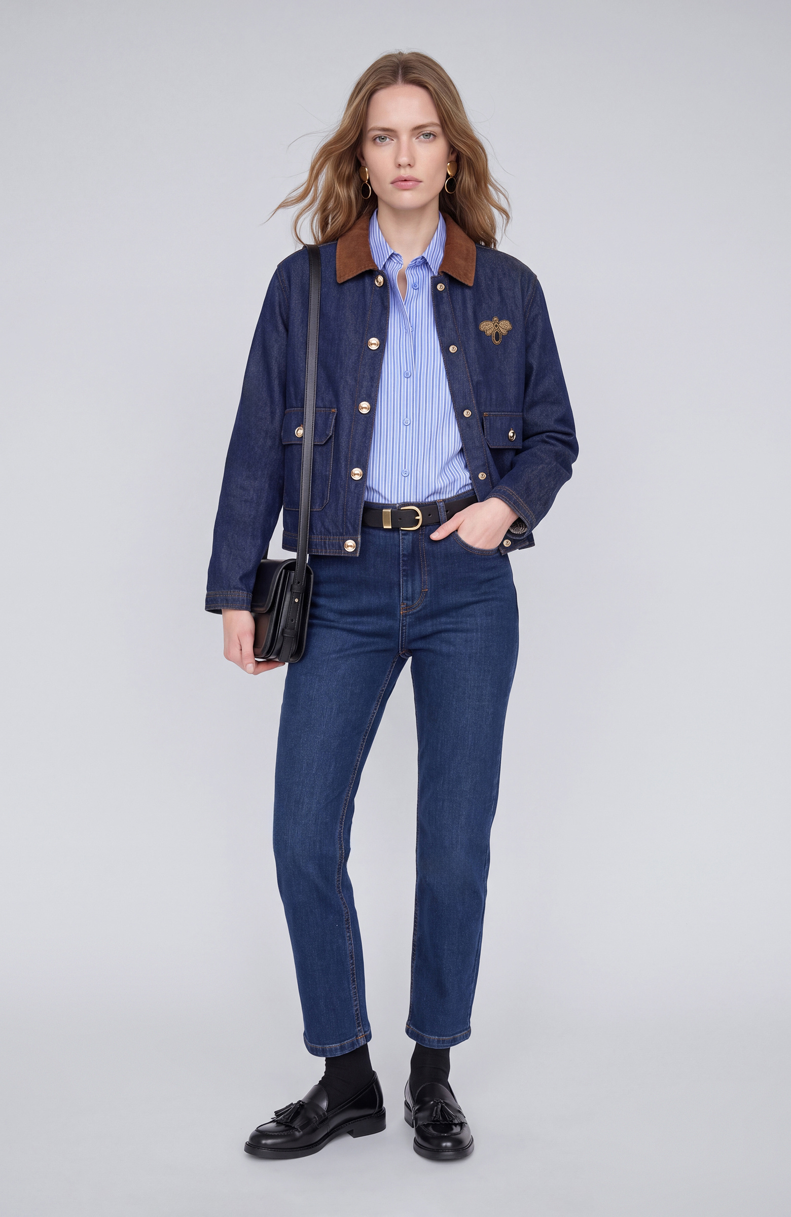 Indigo Yaka Garnili Denim Mont