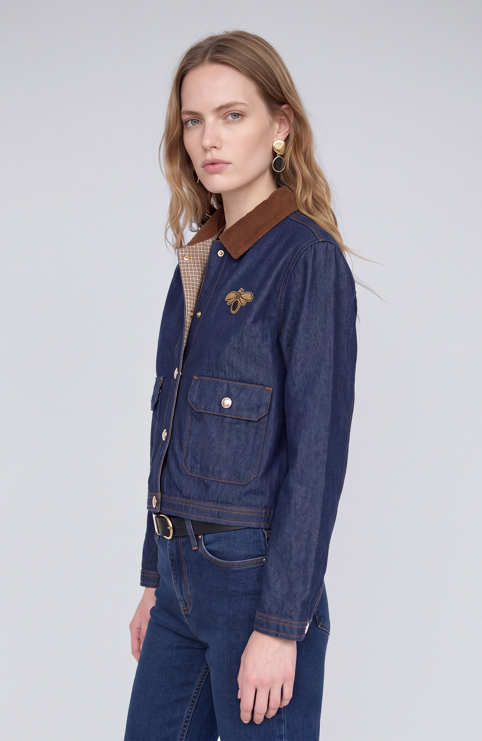 Indigo Yaka Garnili Denim Mont