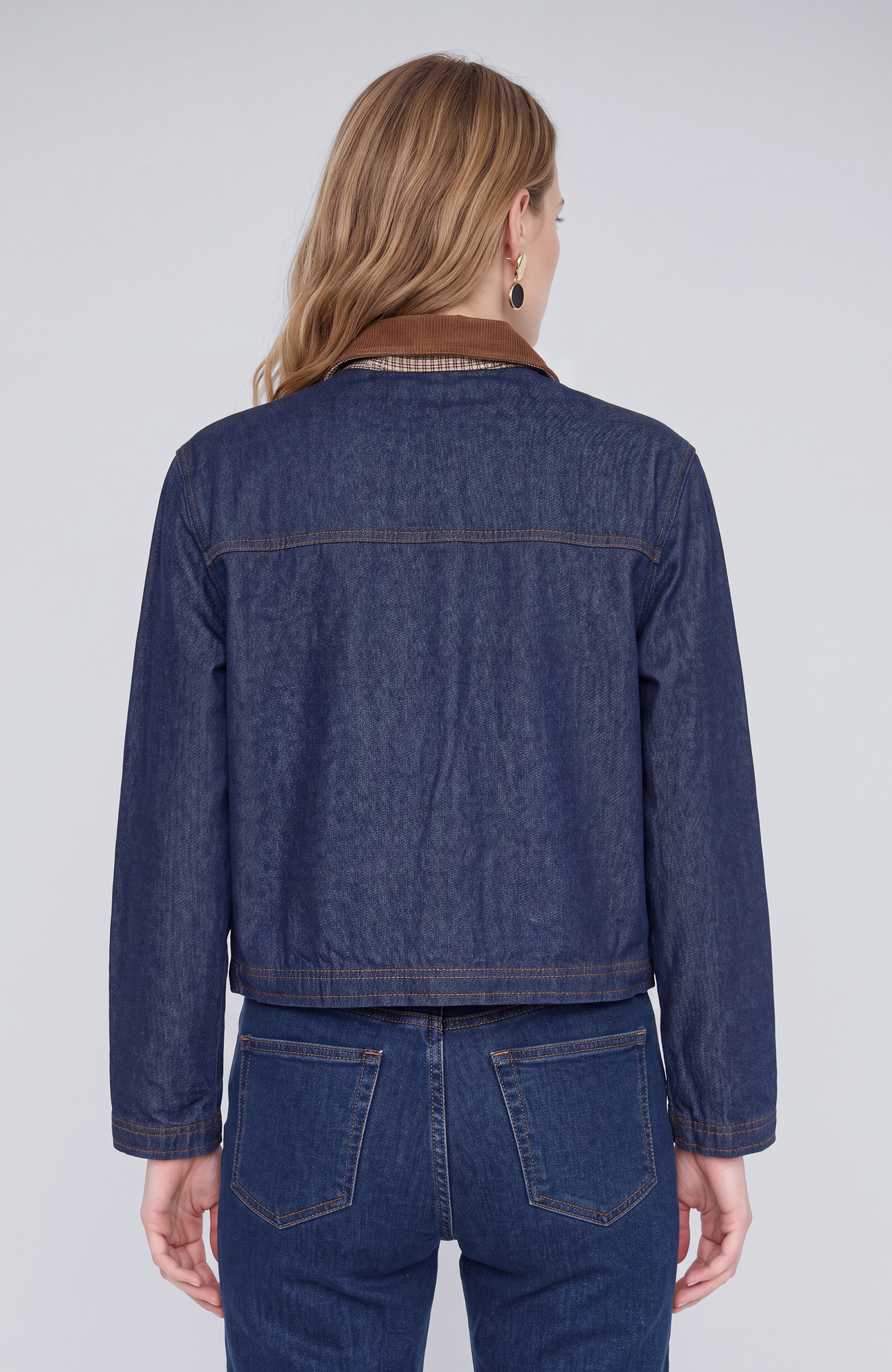 Indigo Yaka Garnili Denim Mont