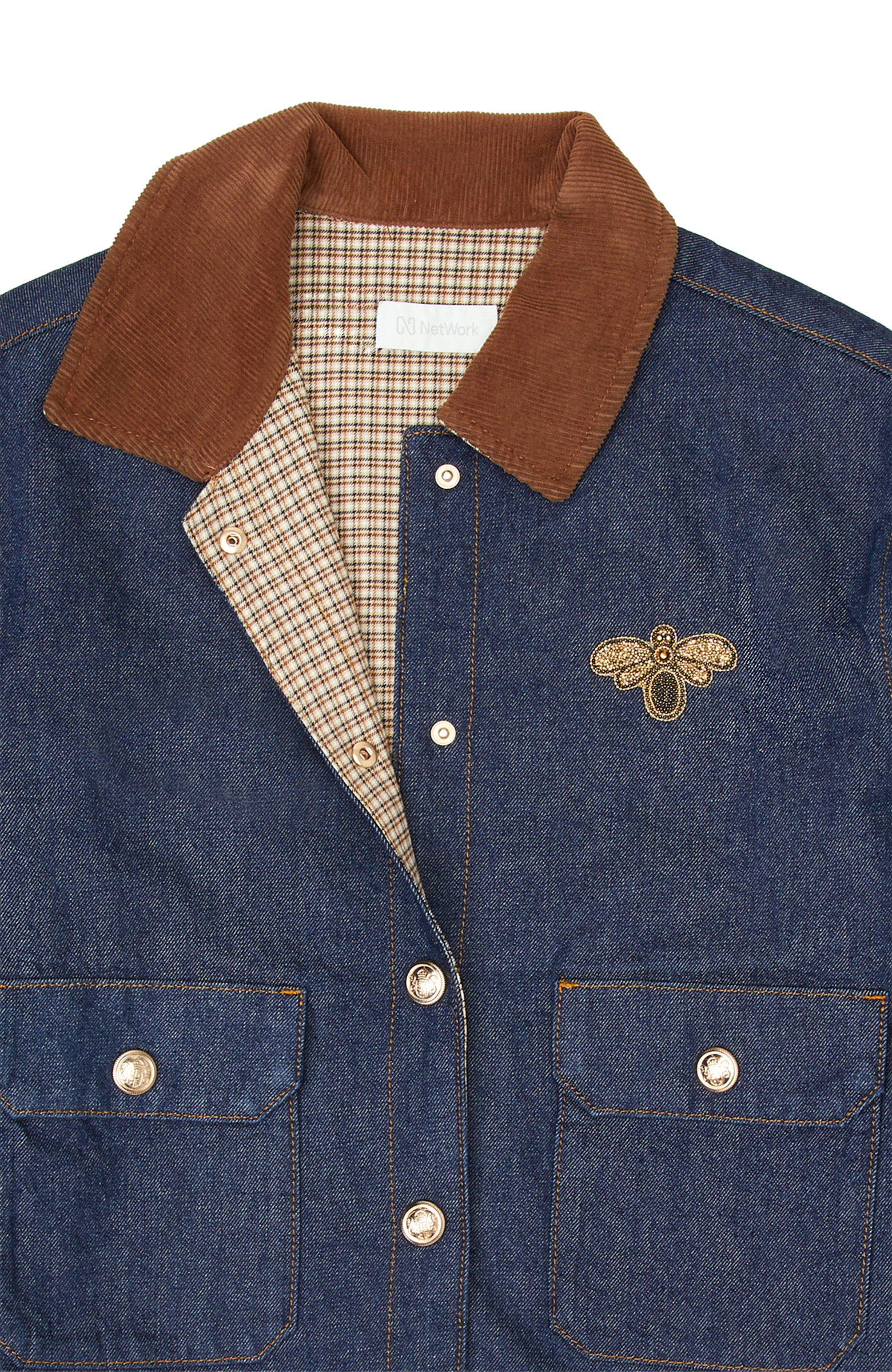 Indigo Yaka Garnili Denim Mont