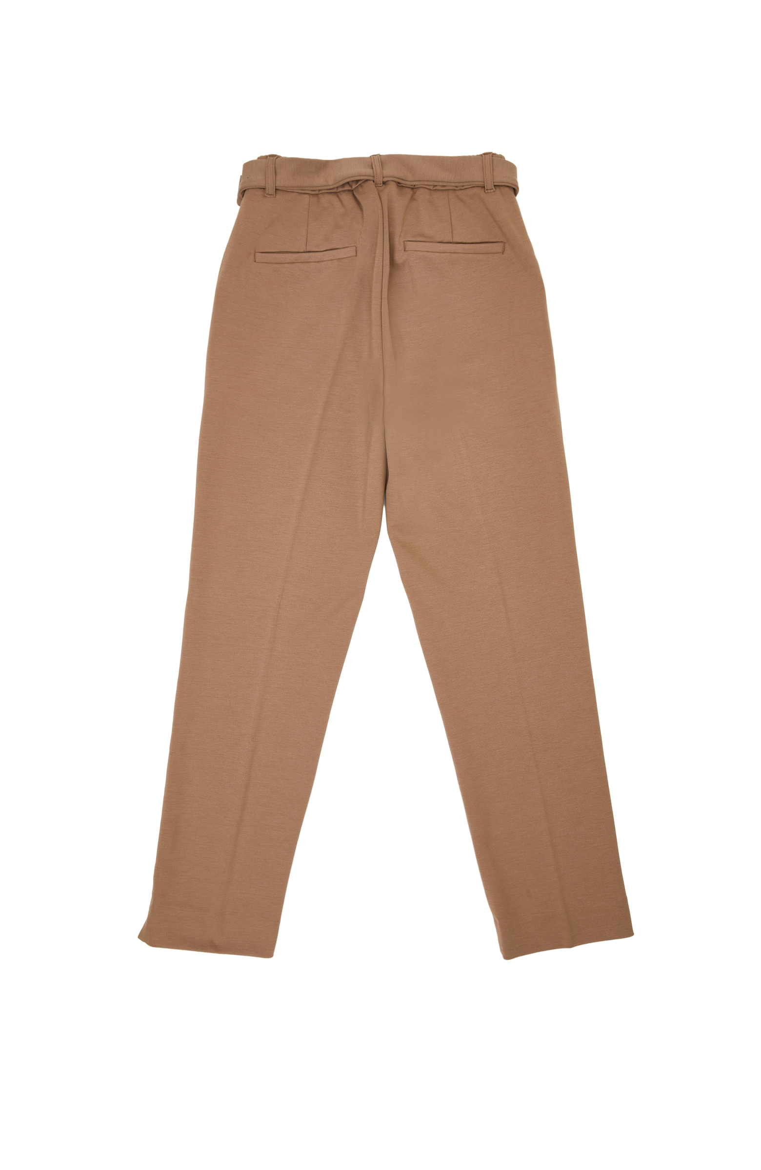 Vizon Kemer Detaylı Örme Casual Pantolon