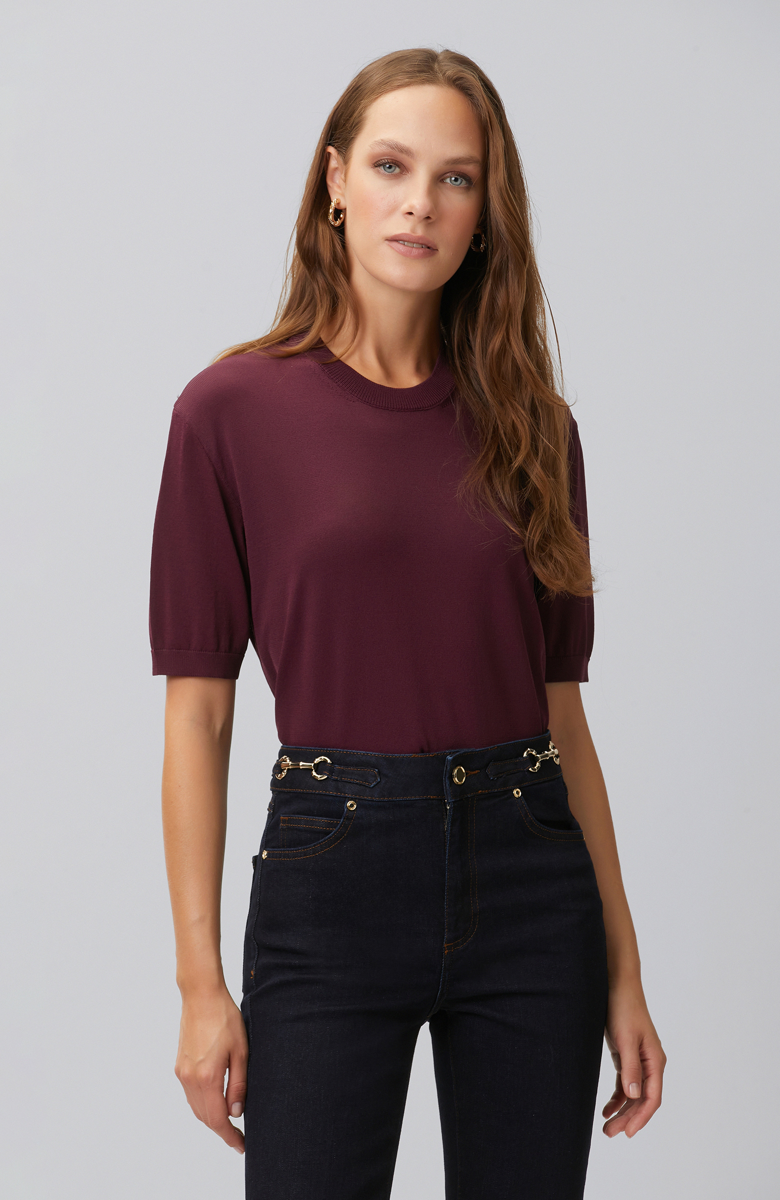 Bordo Rayon Basic Kazak
