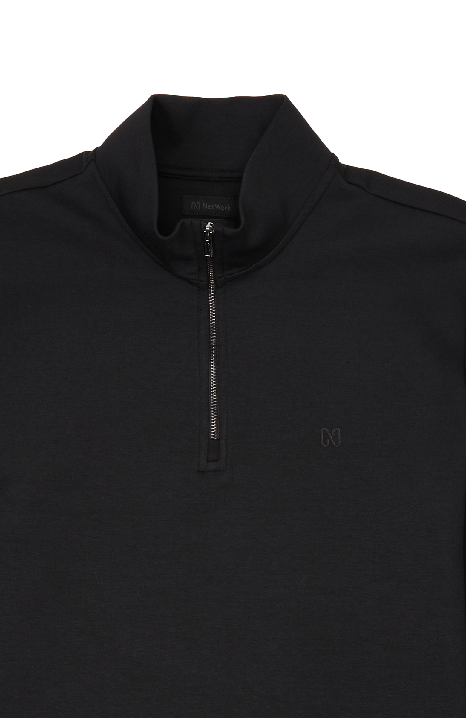 Siyah Kaşkorseli Sweatshirt