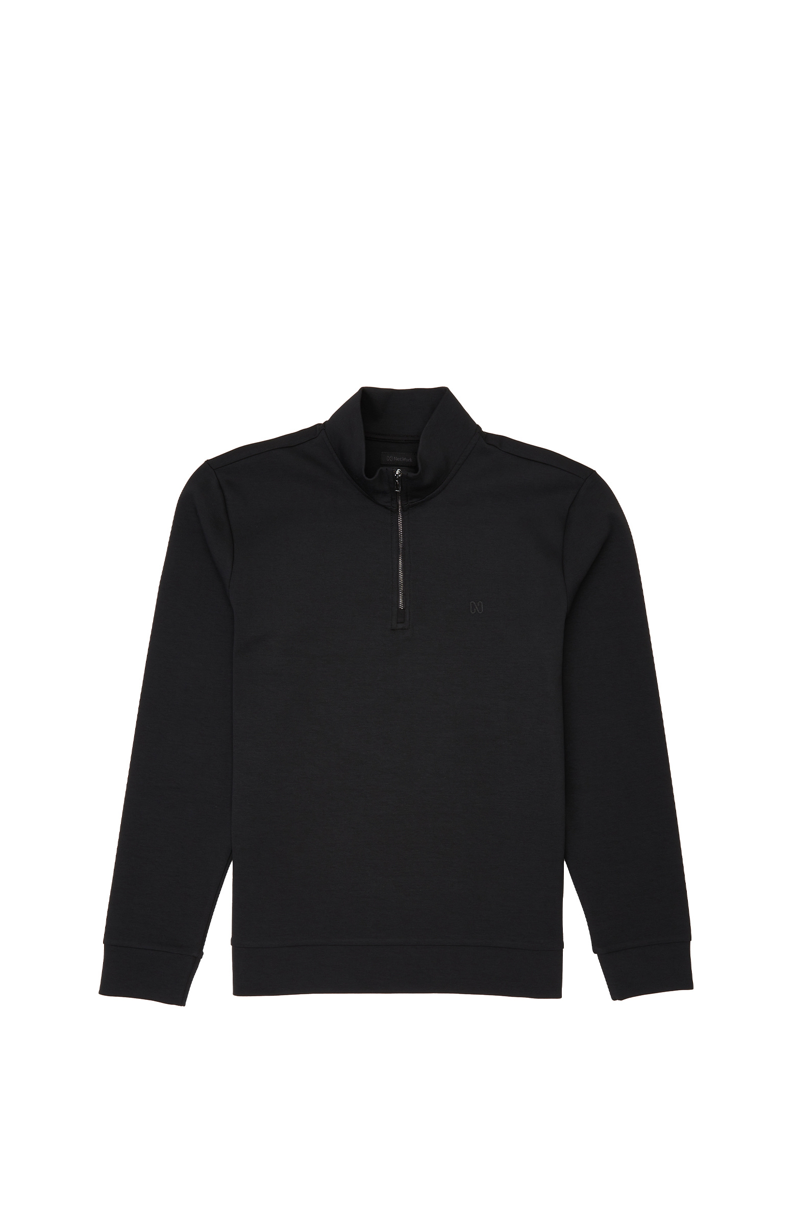 Siyah Kaşkorseli Sweatshirt