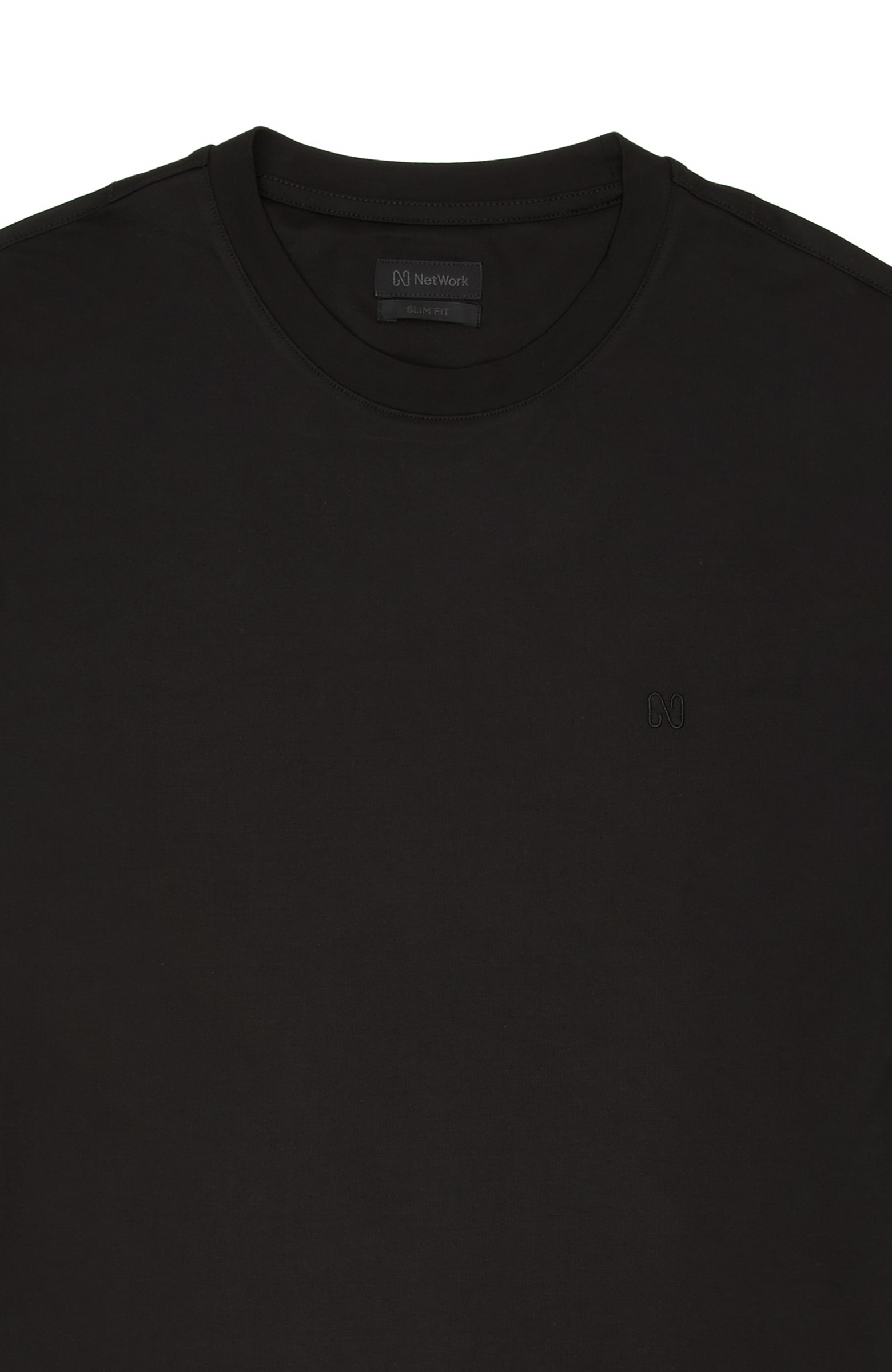 Siyah Kısa Kol Basic T-shirt