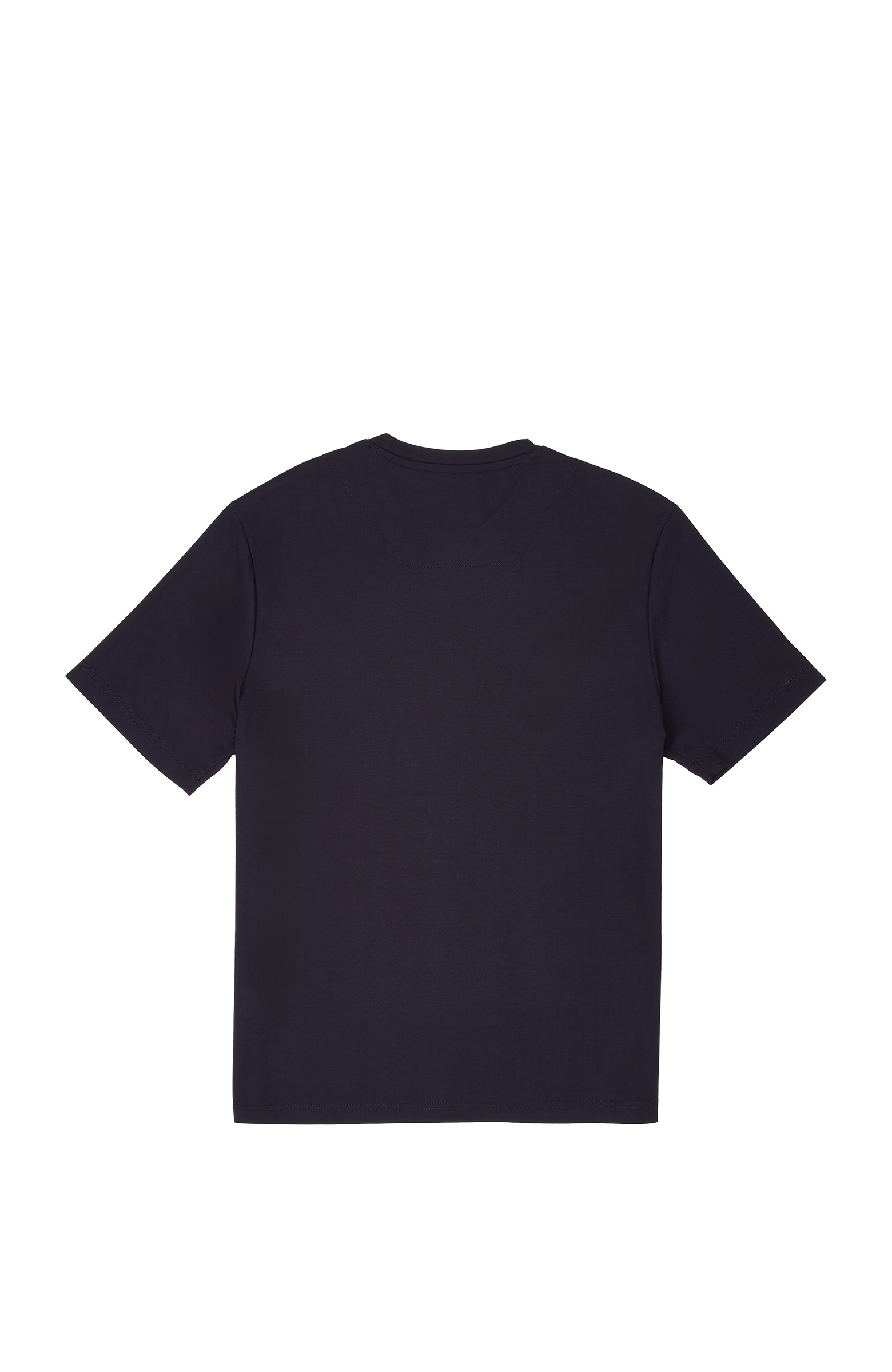 Lacivert Basic Bisiklet Yaka Kısa Kol T-shirt
