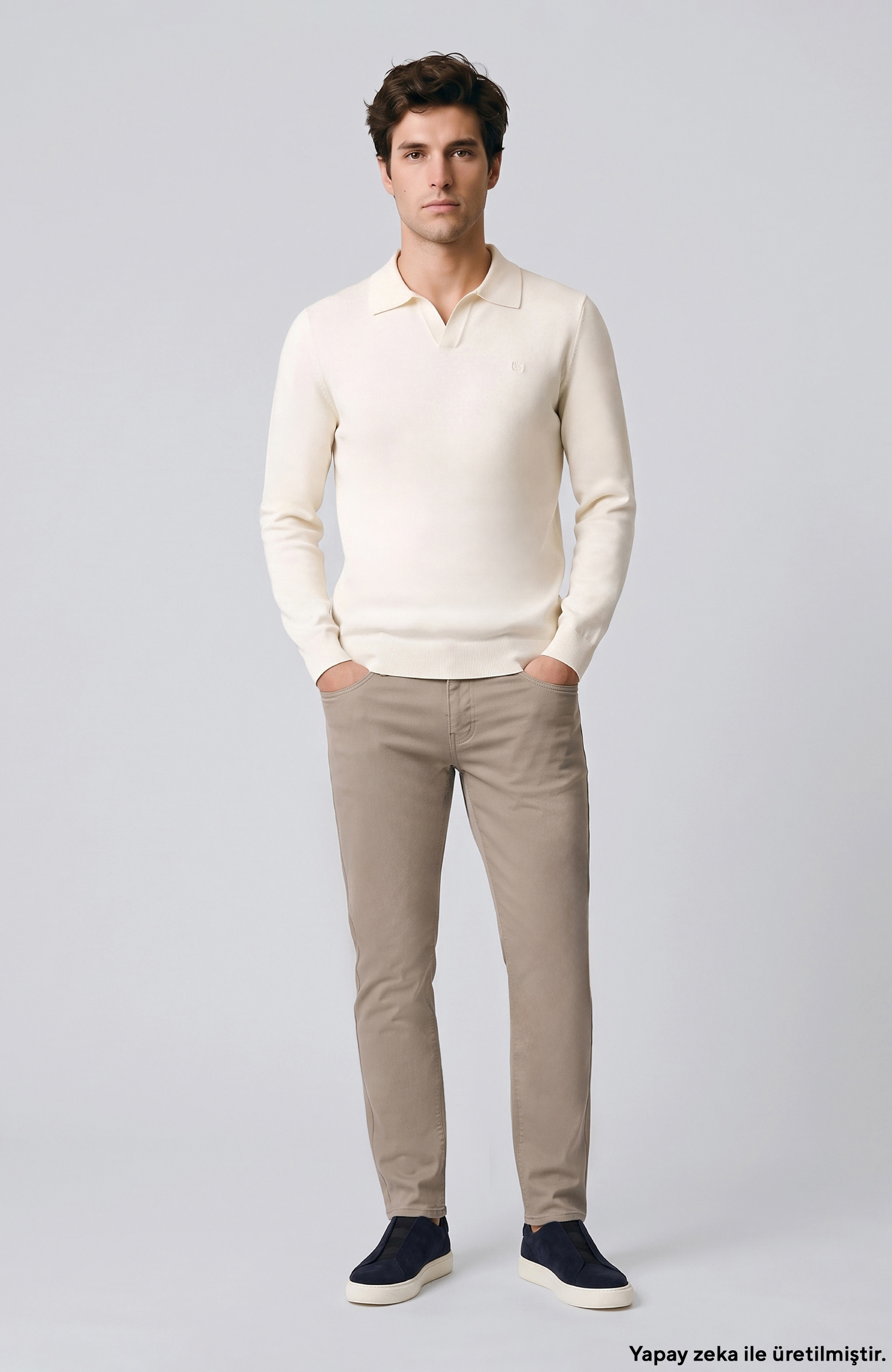 Vizon Casual Pantolon