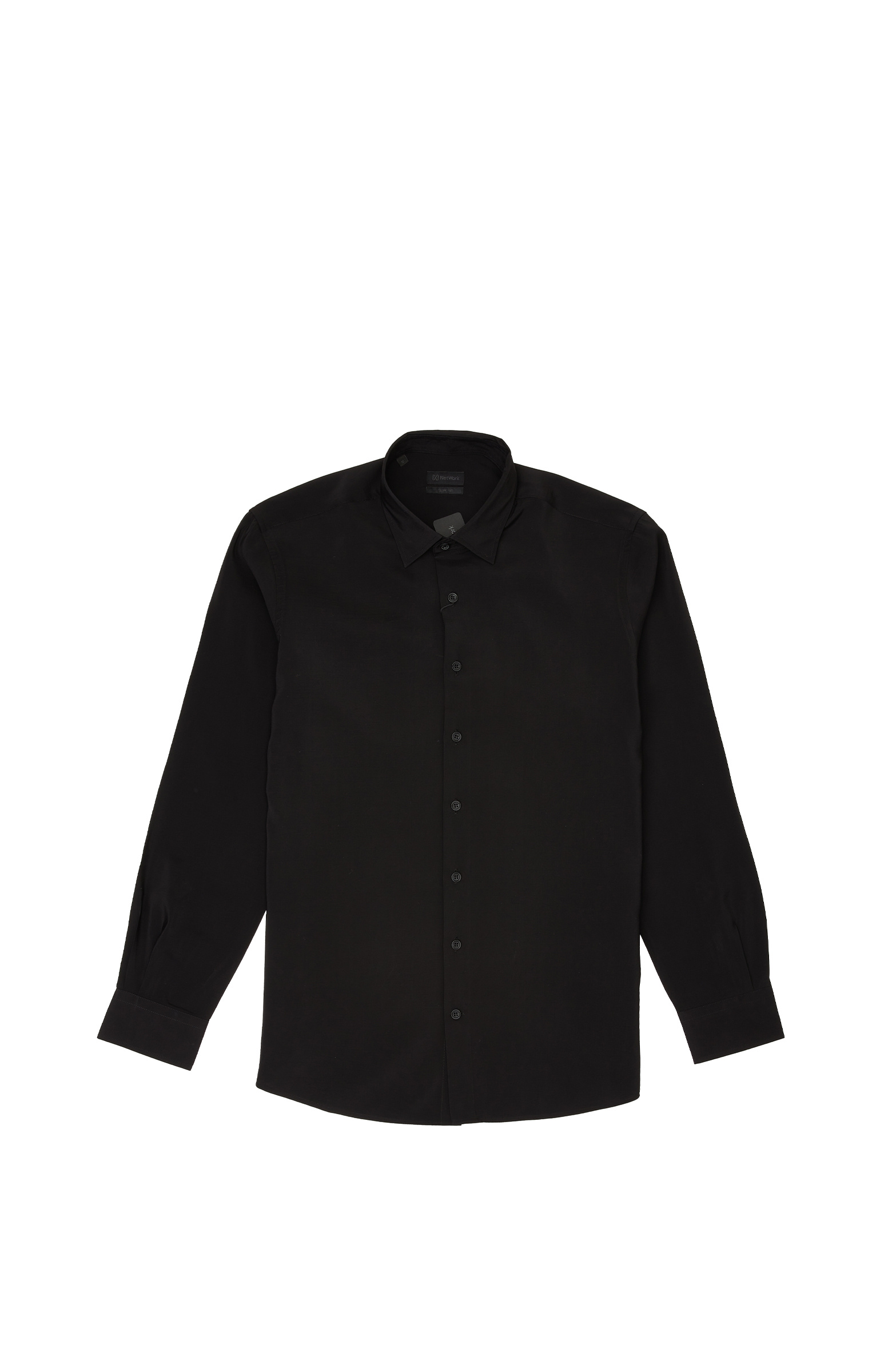 Siyah Slim Fit Gömlek