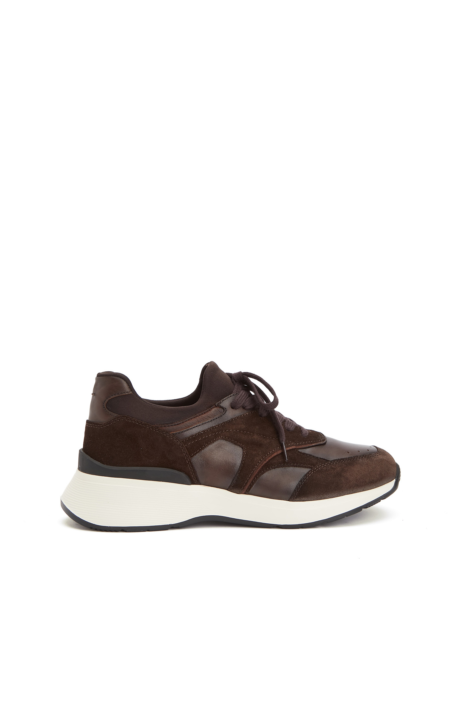 Kahverengi Süet Garnili Erkek Sneaker