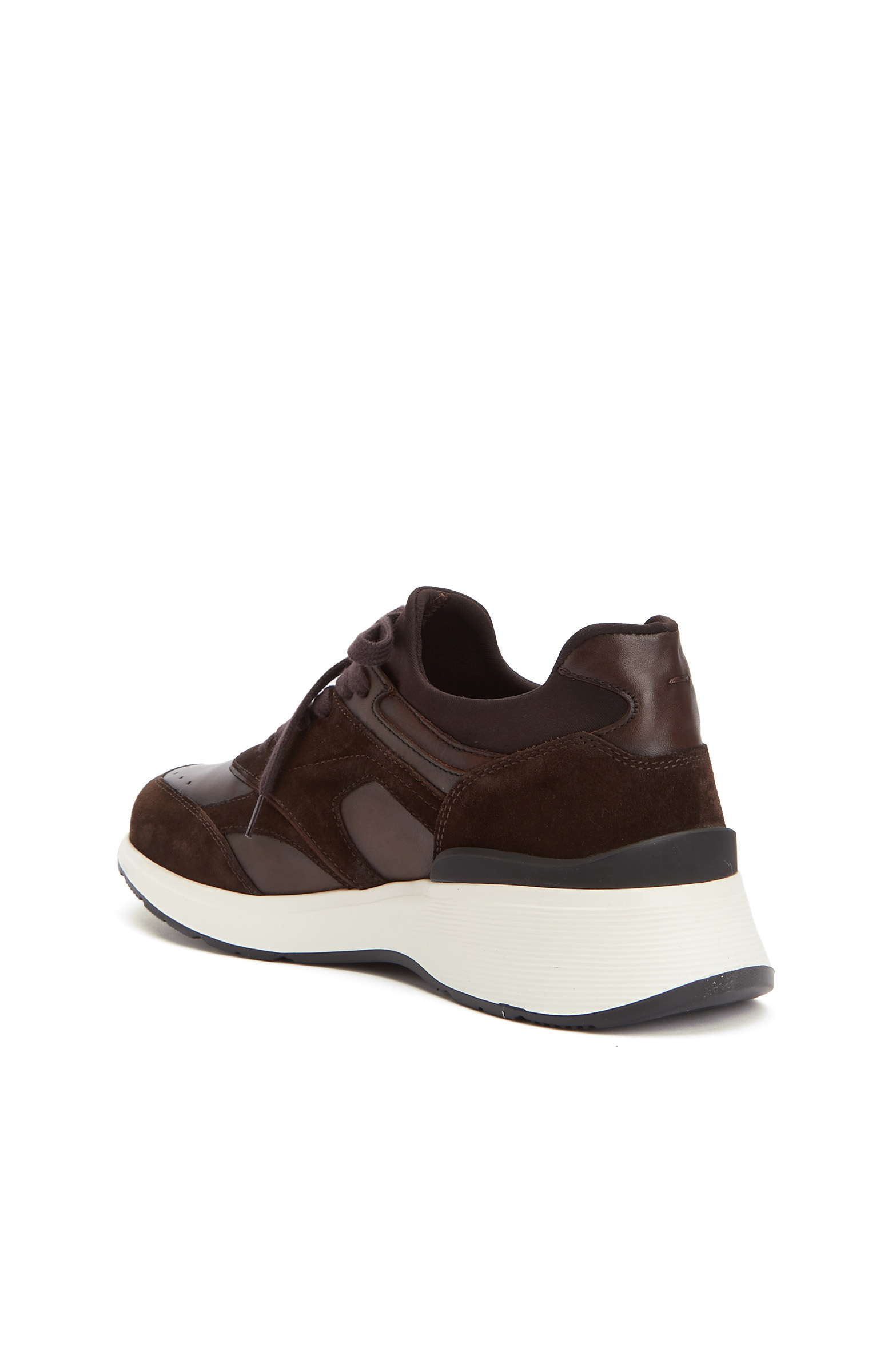 Kahverengi Süet Garnili Erkek Sneaker