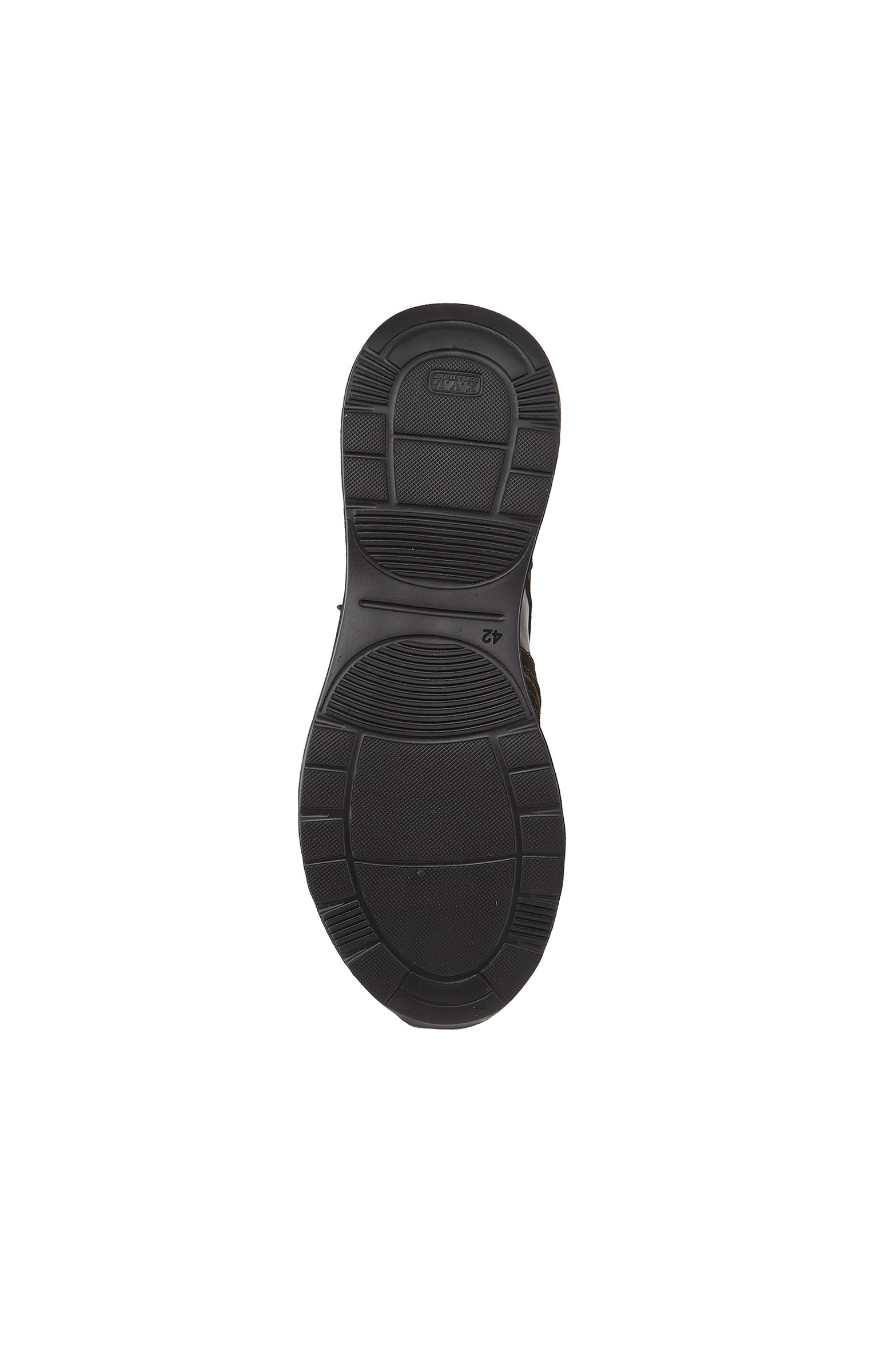 Haki Süet Garnili Erkek Sneaker