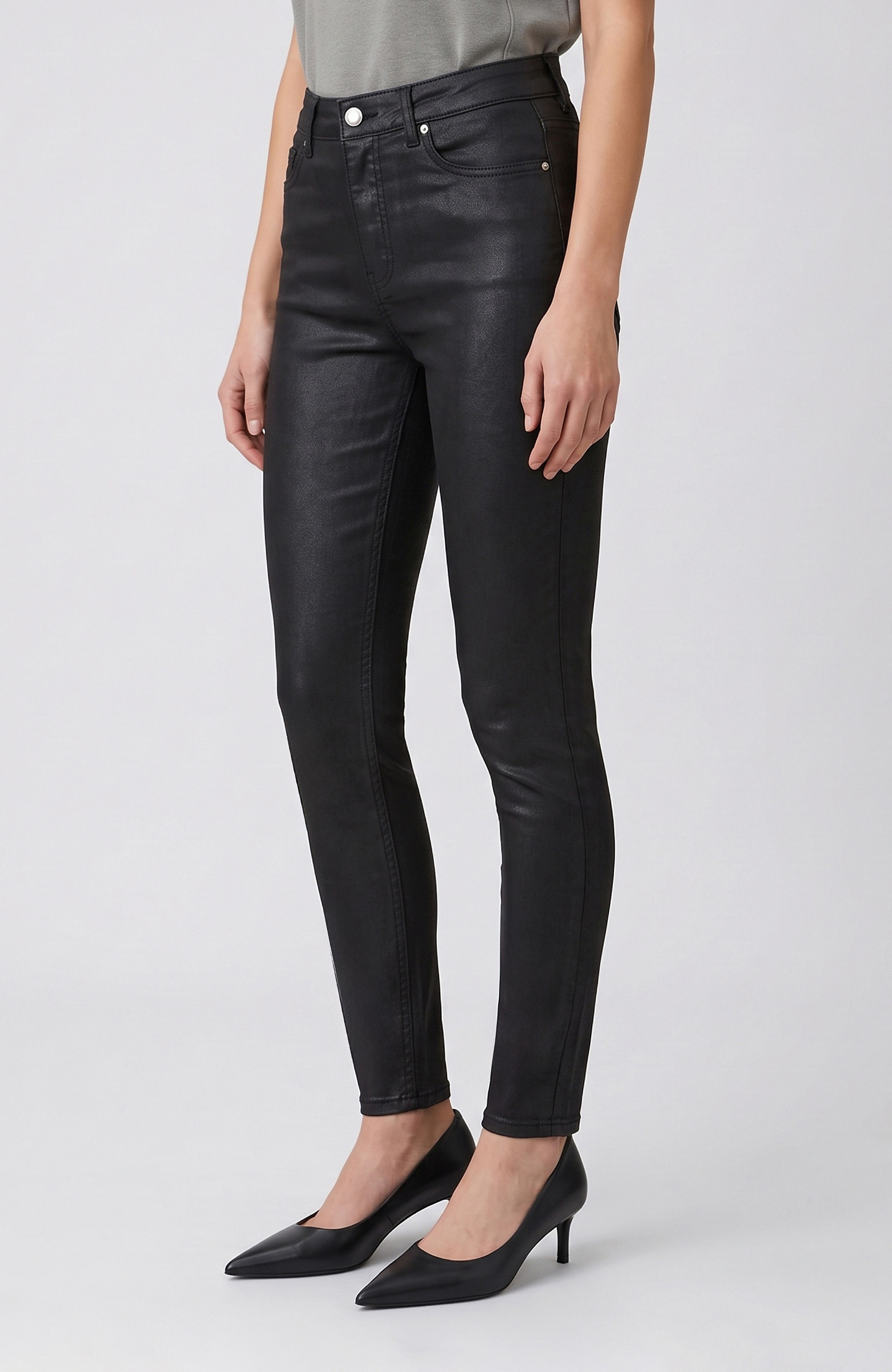 Siyah Casual Pantolon