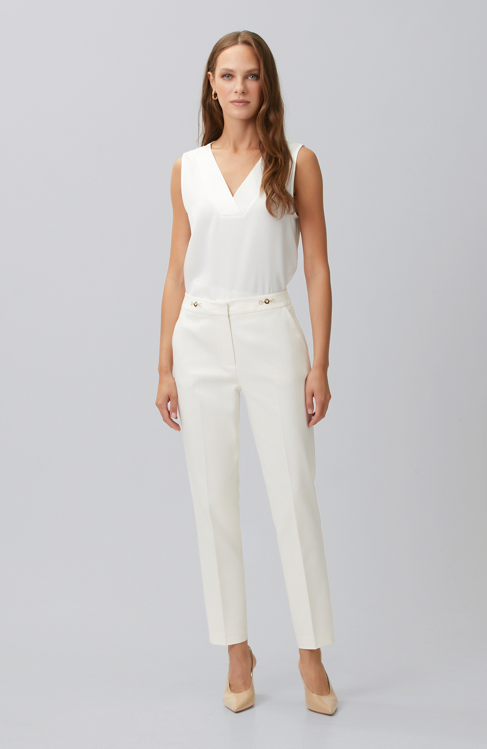 Off-White Blouse