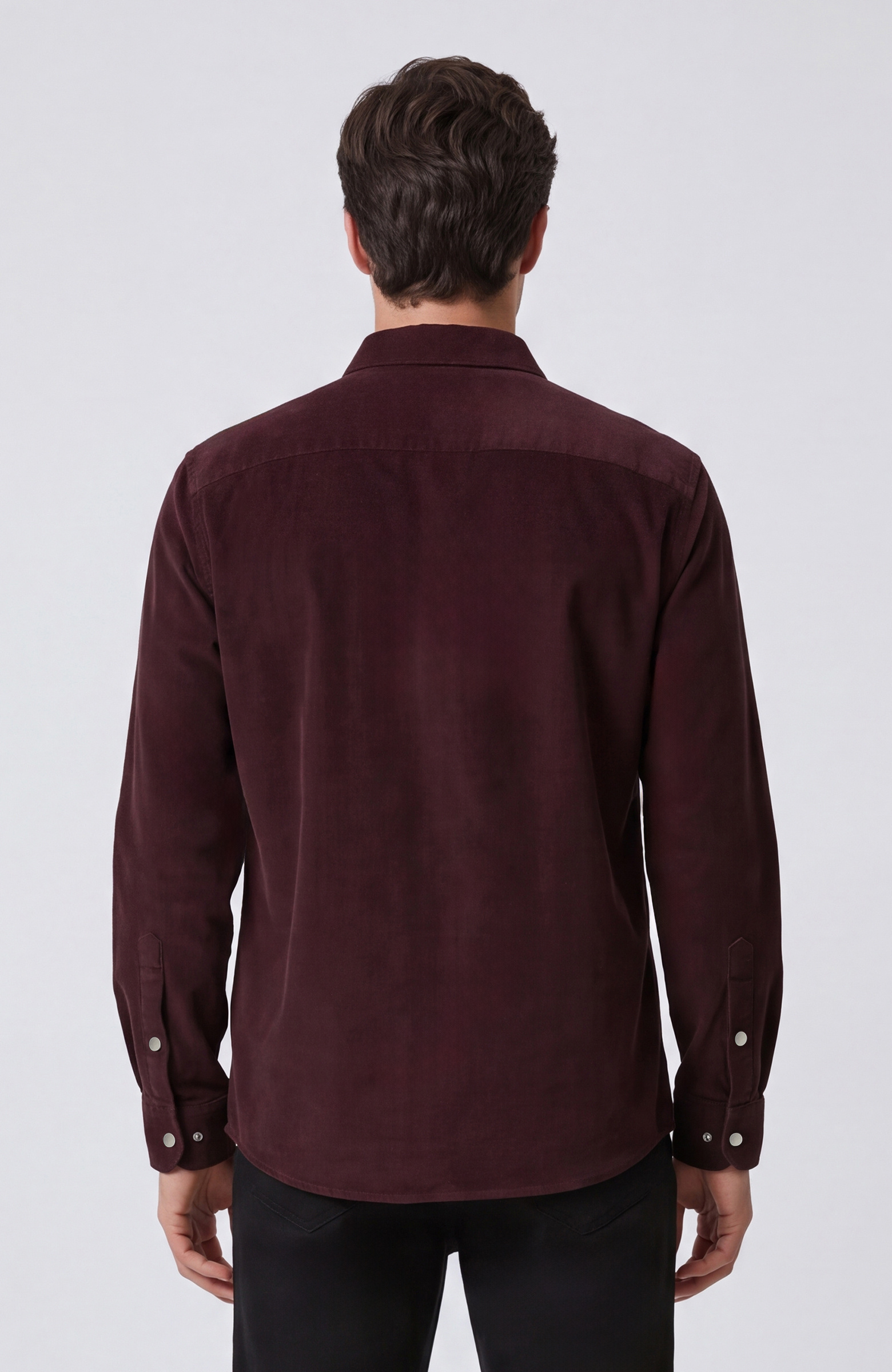 Burgundy Shirt