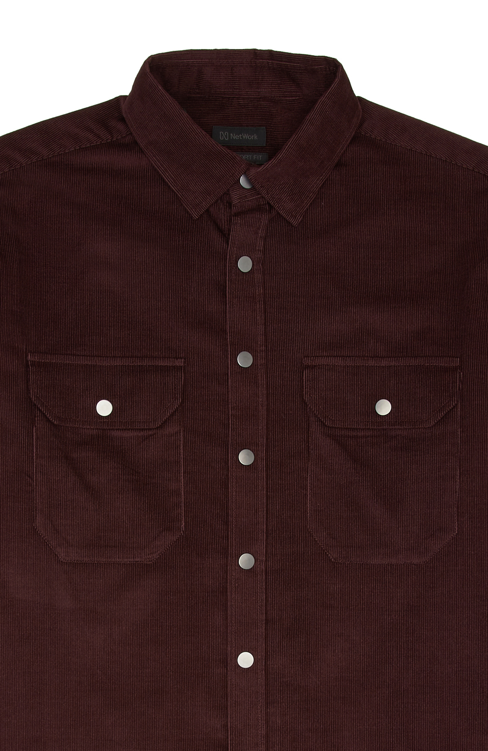 Burgundy Shirt