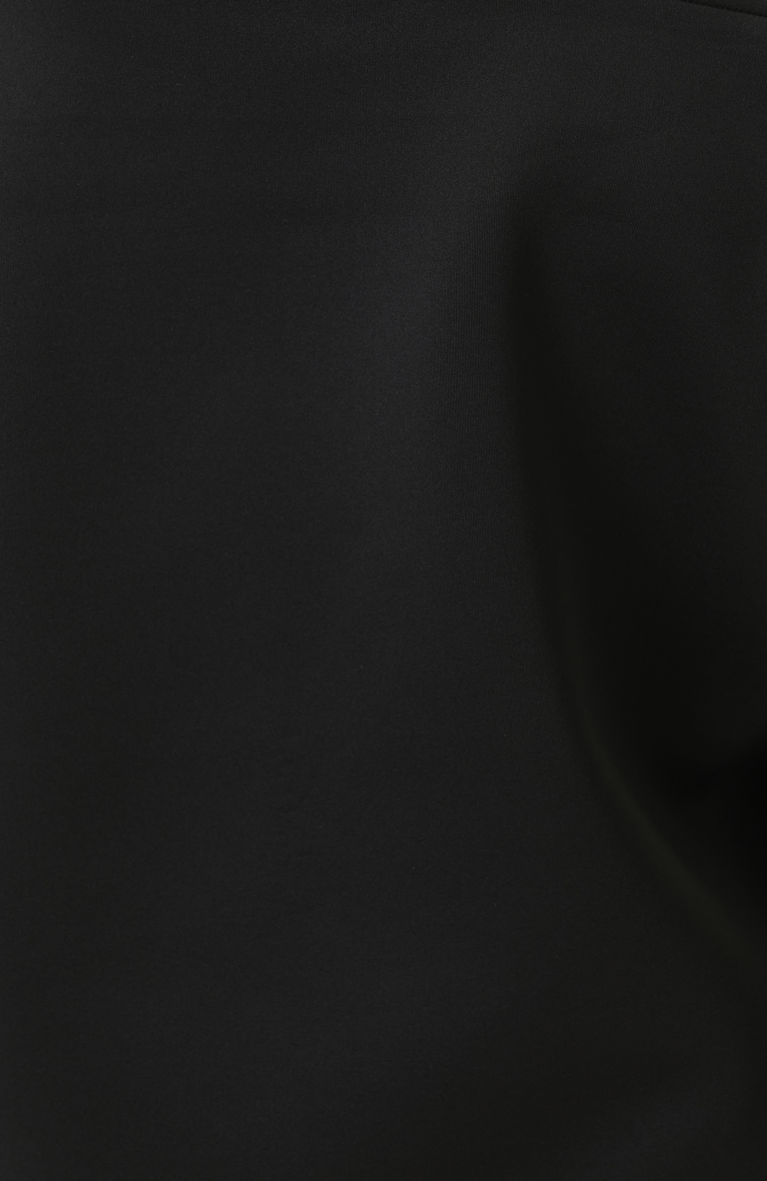 N-Tech Siyah Scuba Kumaş Puffer Mont