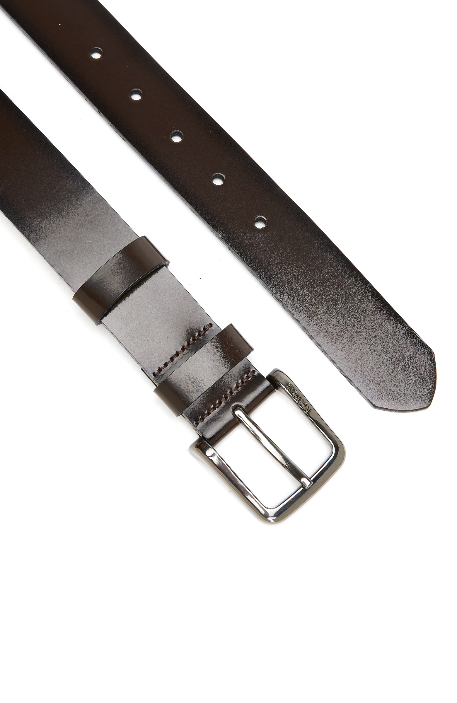 Brown Men's Leather Belt