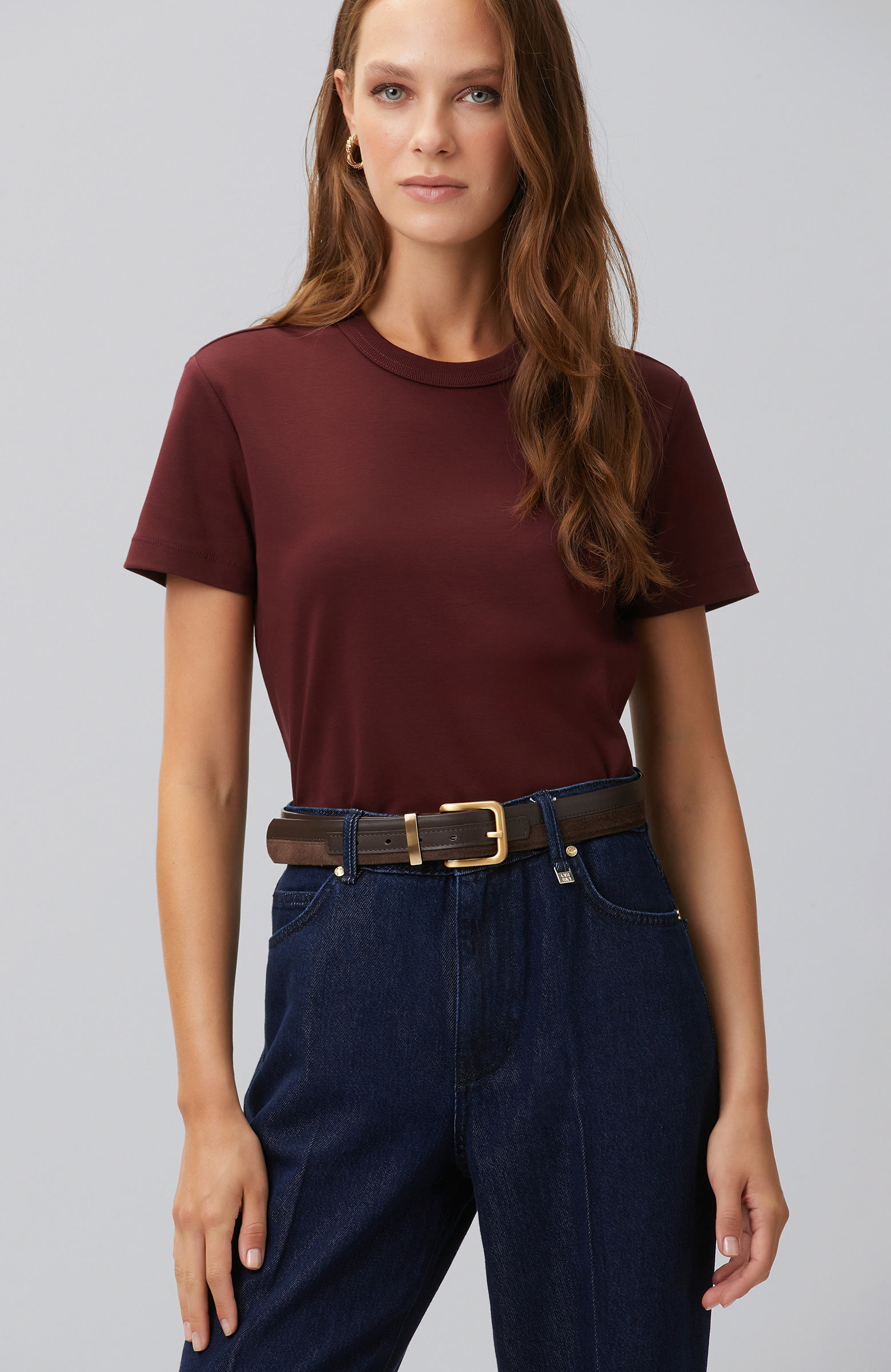 Bordo Basic T-shirt
