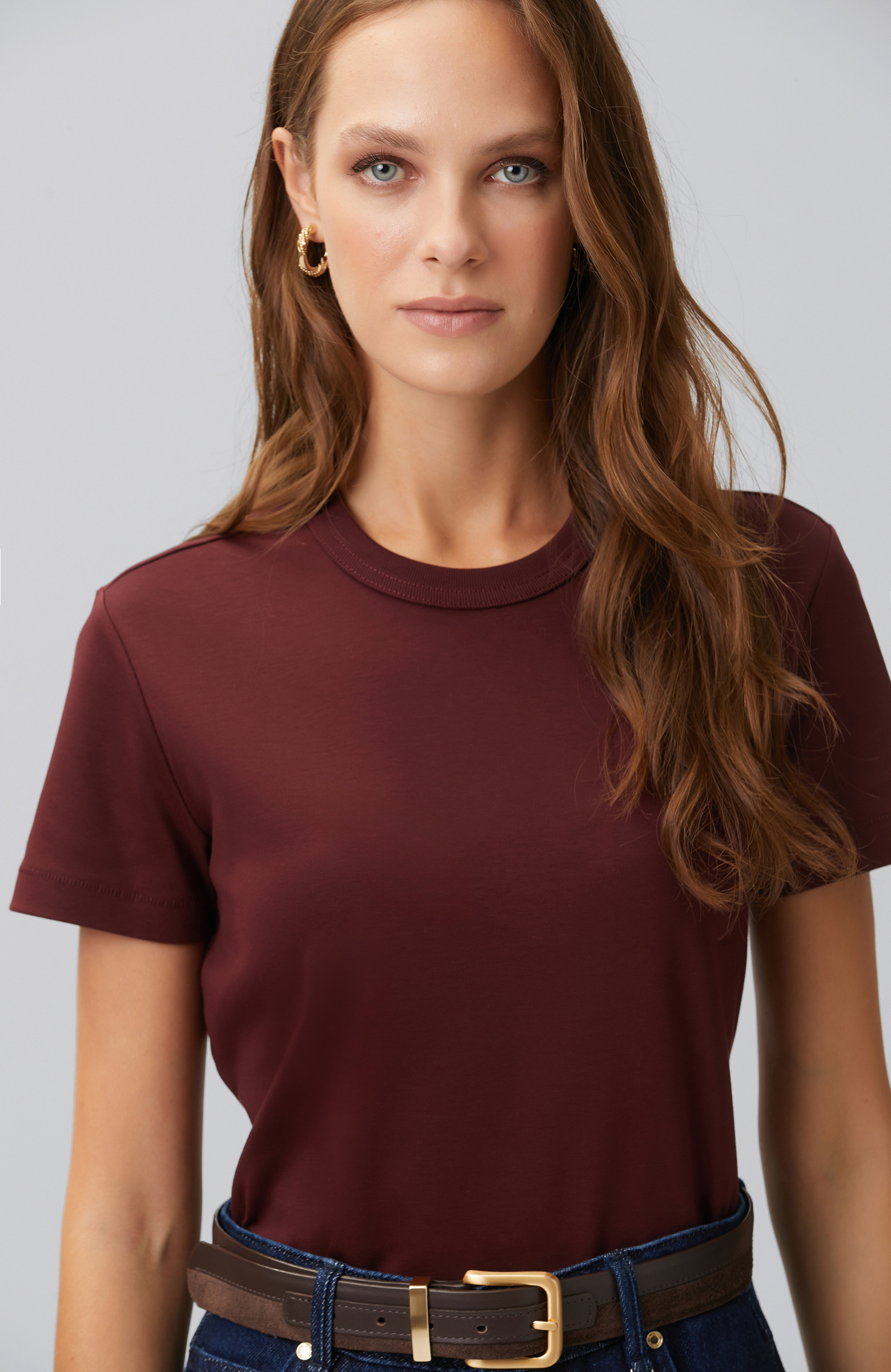 Bordo Basic T-shirt
