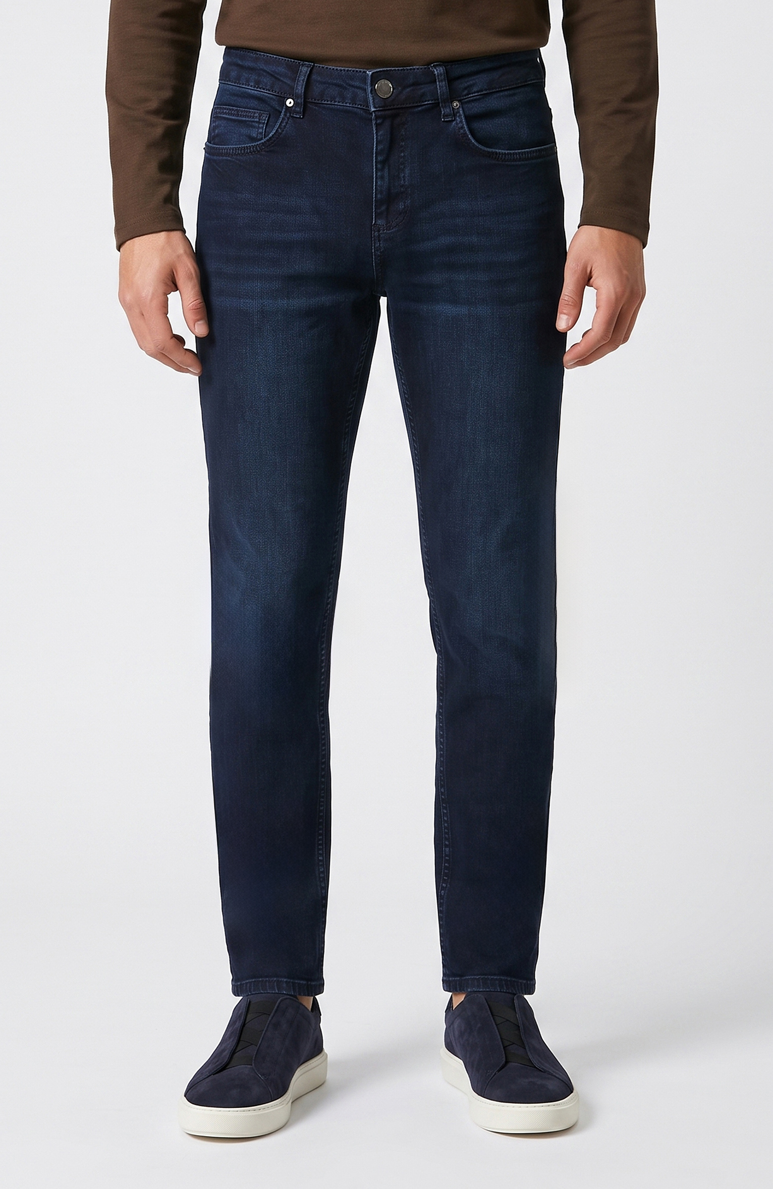 Koyu Lacivert Denim Pantolon