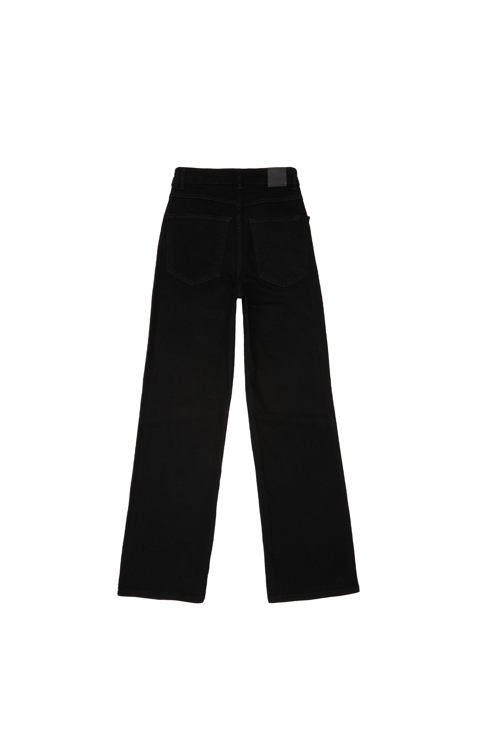 Siyah Taşlı Denim Pantolon