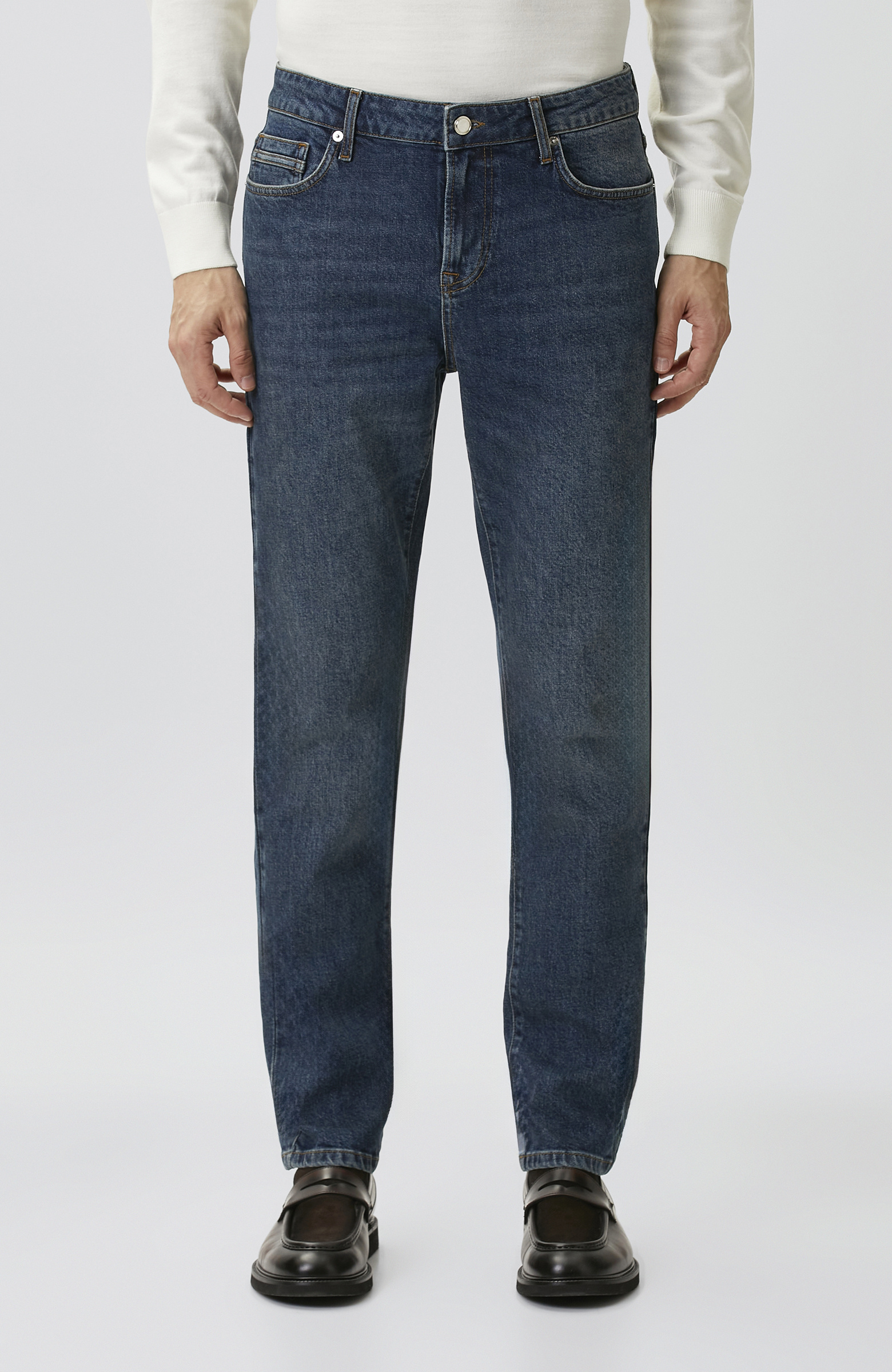 Lacivert Denim Pantolon