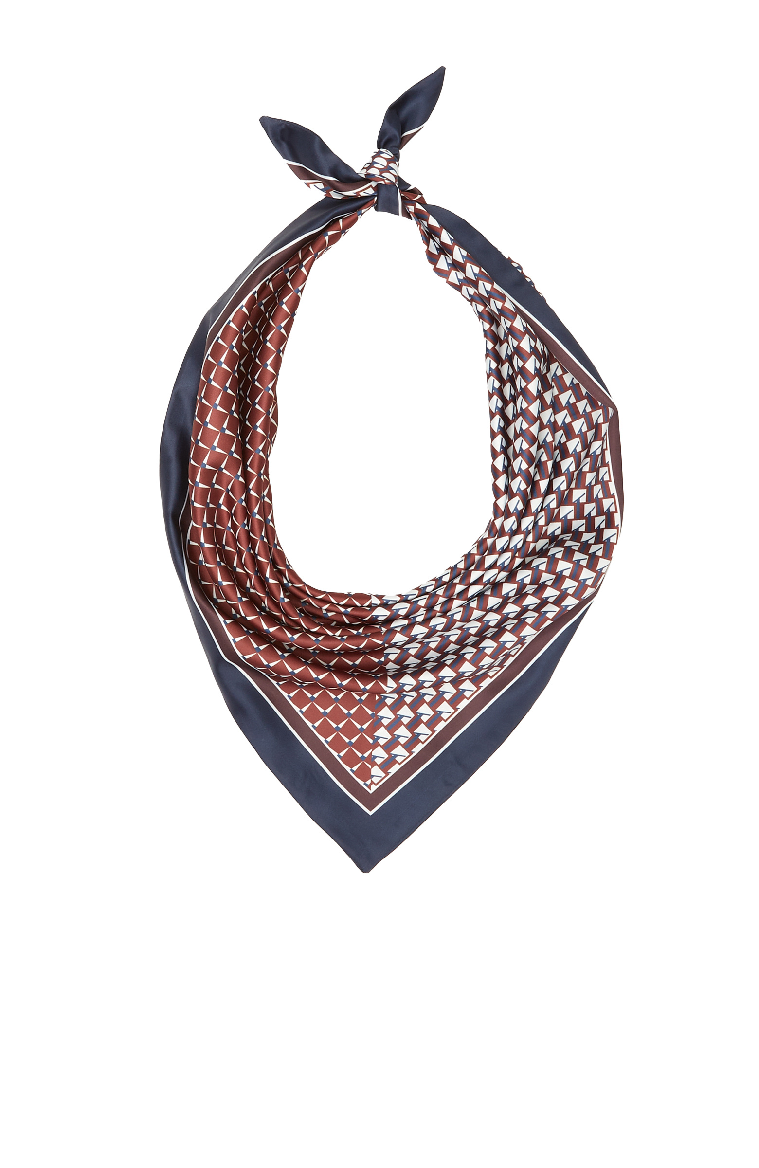 Colorful Double-Sided Patterned Women's Scarf